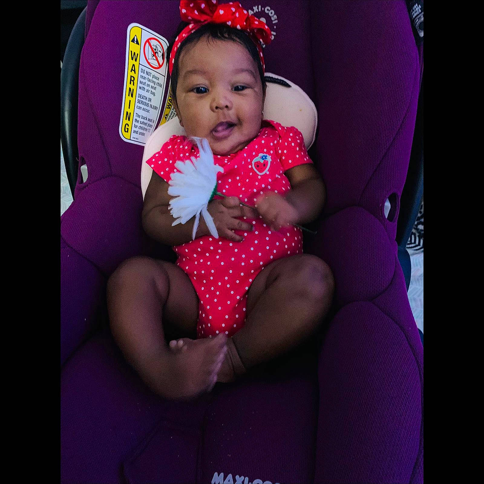 Leia joined the competition — help win amazing prizes! abdomen, baby, baby_toddler_clothing, child, comfort, finger, flash_photography, foot, happy, human_leg, lap, leg, magenta, pattern, person, pink, purple, smile, thigh, toddler