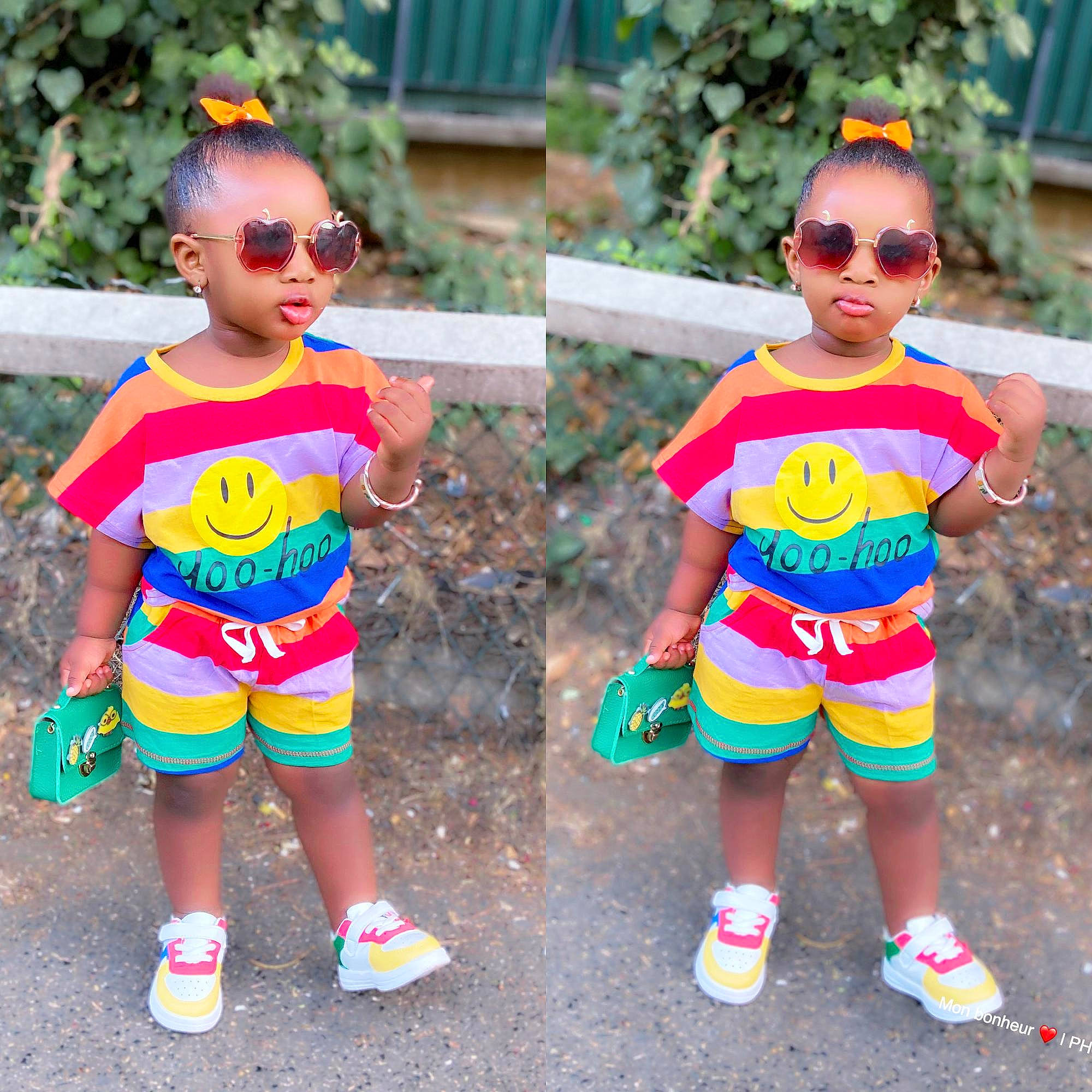 Tima participe au concours pour gagner de l'argent avec cette photo : aqua, baby_products, baby_toddler_clothing, backyard, child, clothing, cool, eyewear, goggles, pattern, person, product, style, summer, sunglasses, toddler