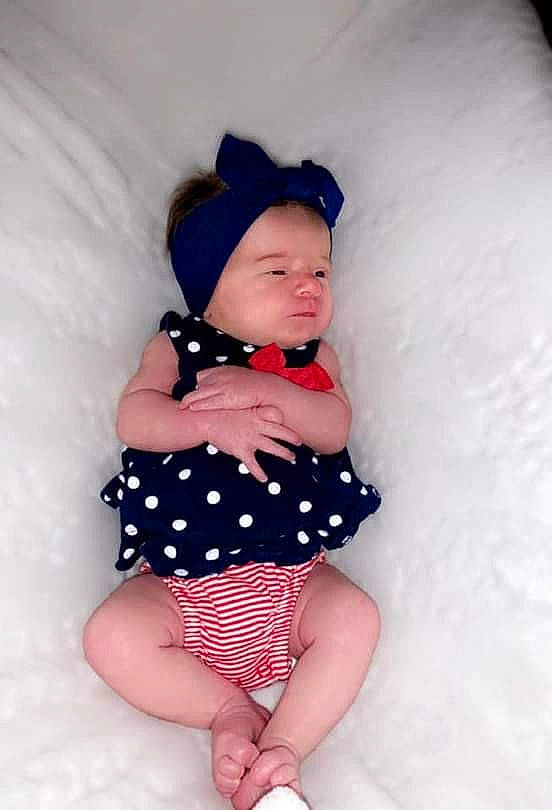 Maisie joined the competition — help win amazing prizes! baby, baby_toddler_clothing, child, comfort, electric_blue, foot, fun, hand, happy, human_leg, knee, magenta, pattern, person, pink, purple, sitting, skin, sleeve, thigh