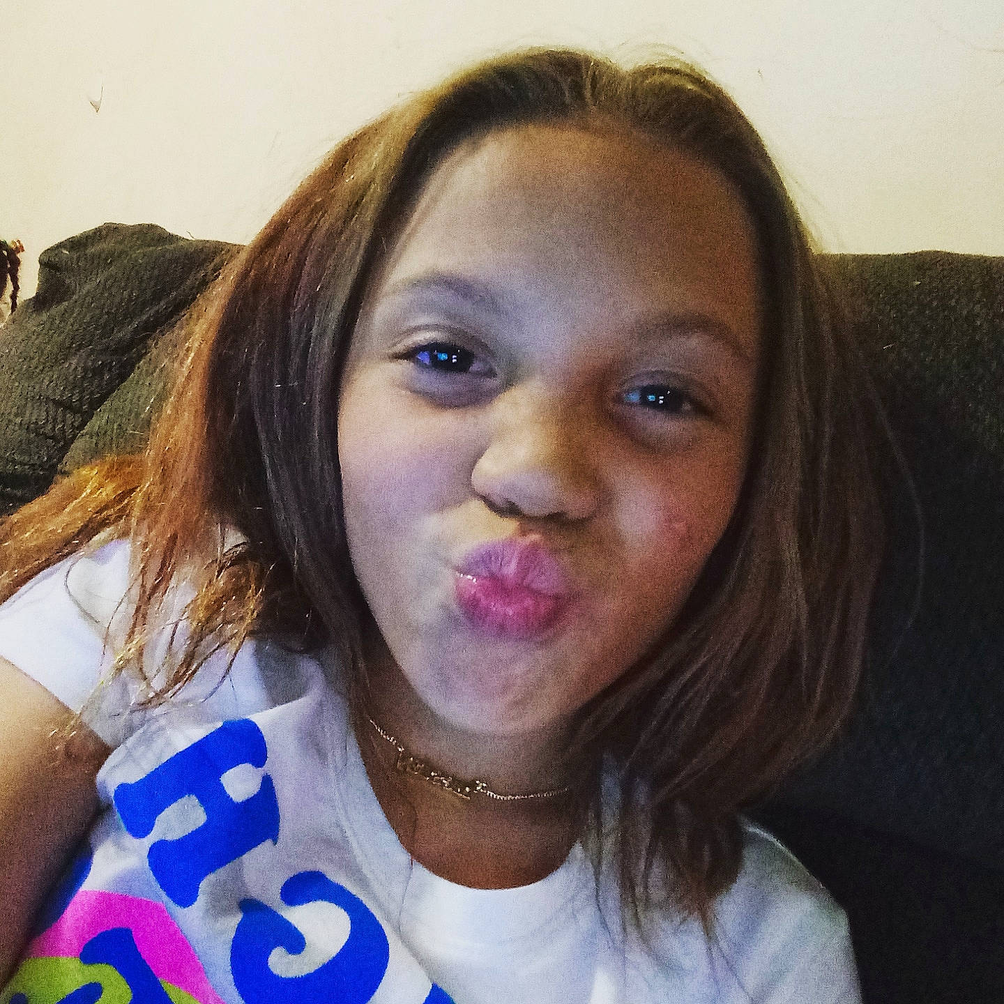 Shania joined the competition — help win amazing prizes! cheek, child, chin, cool, eye, eyebrow, face, forehead, fun, hair, hairstyle, head, jaw, lip, long_hair, mouth, nose, person, photography, selfie