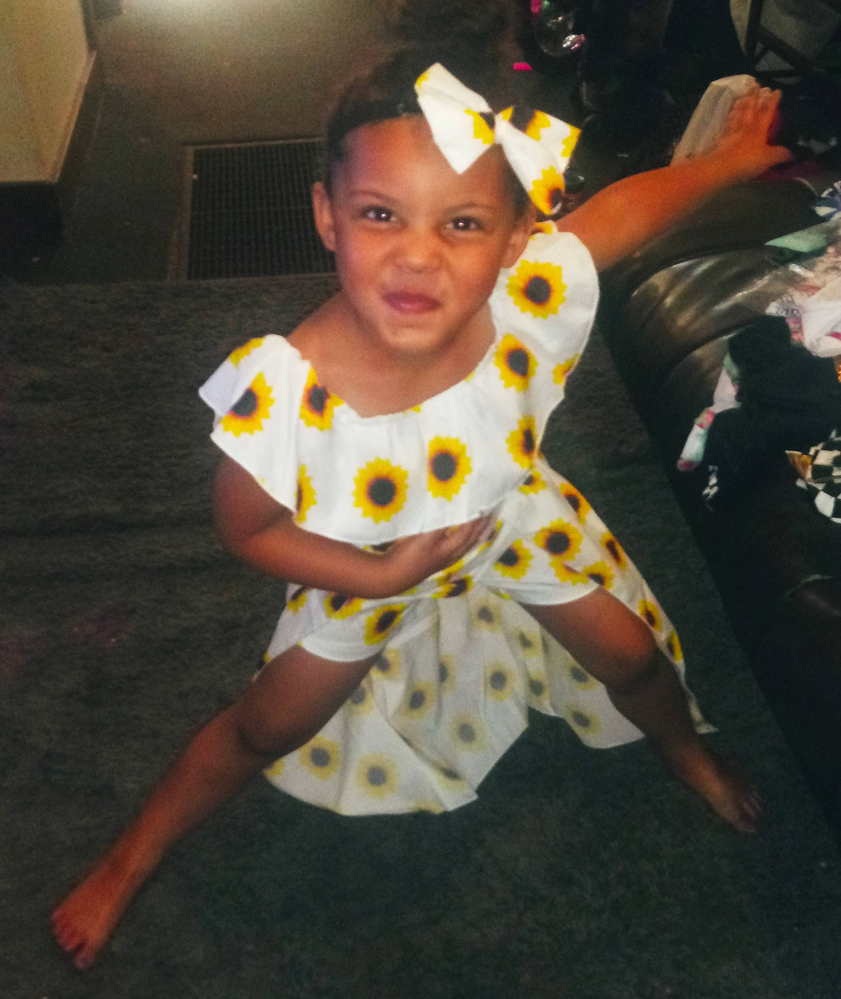 Annaliya is registered to the contest to win money with this photo: baby, child, ear, fun, pattern, person, skin, smile, toddler