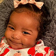 Kennadi is registered to the contest to win money with this photo: accessories, animal, baby, babylaughing, clothing, dress, face, fish, hair, happy, head, homedecor, jewelry, laughing, newborn, person, photography, portrait, sealife, smile
