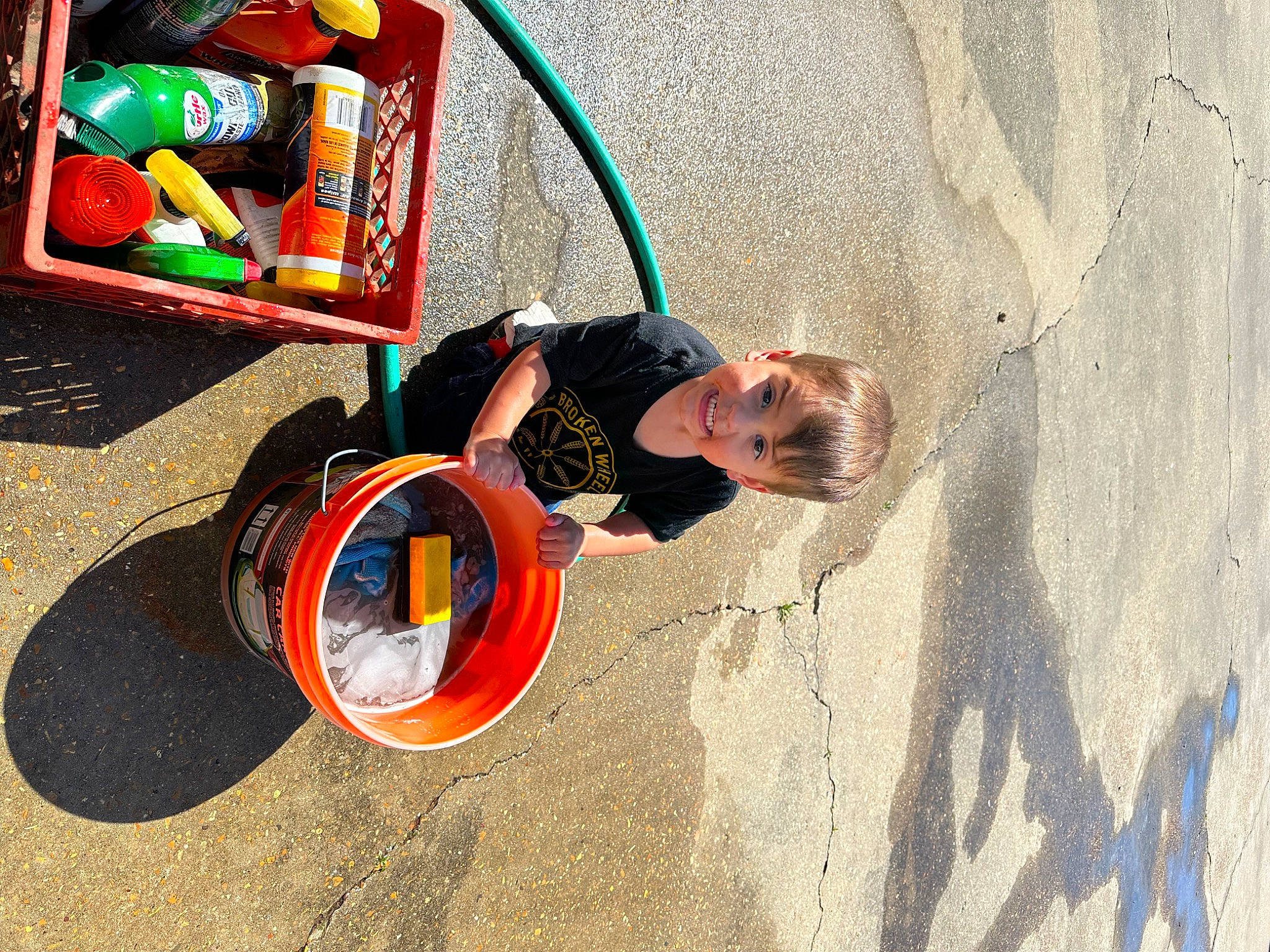 Lj joined the competition — help win amazing prizes! asphalt, baby_products, baby_toys, child, fun, joy, landscape, leisure, person, play, recreation, sand, shadow, tire, toddler, toy, toy_vehicle, visual_arts, wheel, wood