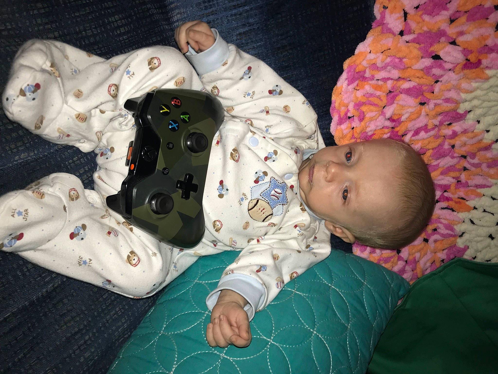 Lewis joined the competition — help win amazing prizes! baby, baby_products, baby_sleeping, baby_toddler_clothing, bedding, bedtime, carmine, child, comfort, head, linens, nap, pattern, person, room, sitting, sleeve, textile, toddler, vertebrate