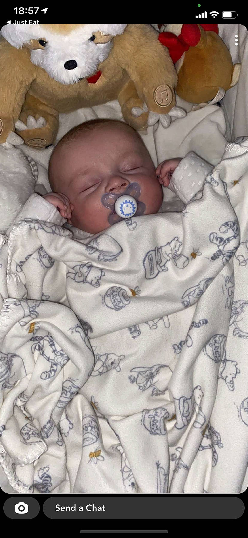 Chester joined the competition — help win amazing prizes! baby, baby_products, baby_sleeping, baby_toddler_clothing, bedtime, child, comfort, eye, linens, mammal, mouth, nap, pattern, person, product, room, skin, sleep, sleeve, textile