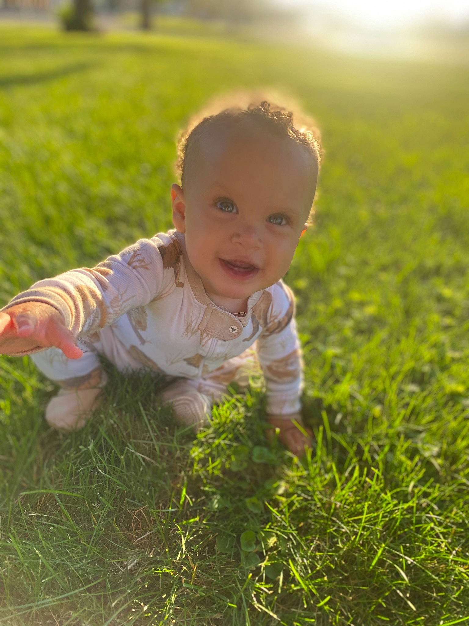 Ronan joined the competition — help win amazing prizes! baby, baby_toddler_clothing, eye, flash_photography, fun, grass, grassland, happy, head, iris, landscape, leaf, meadow, people_in_nature, person, plant, skin, smile, summer, sunlight