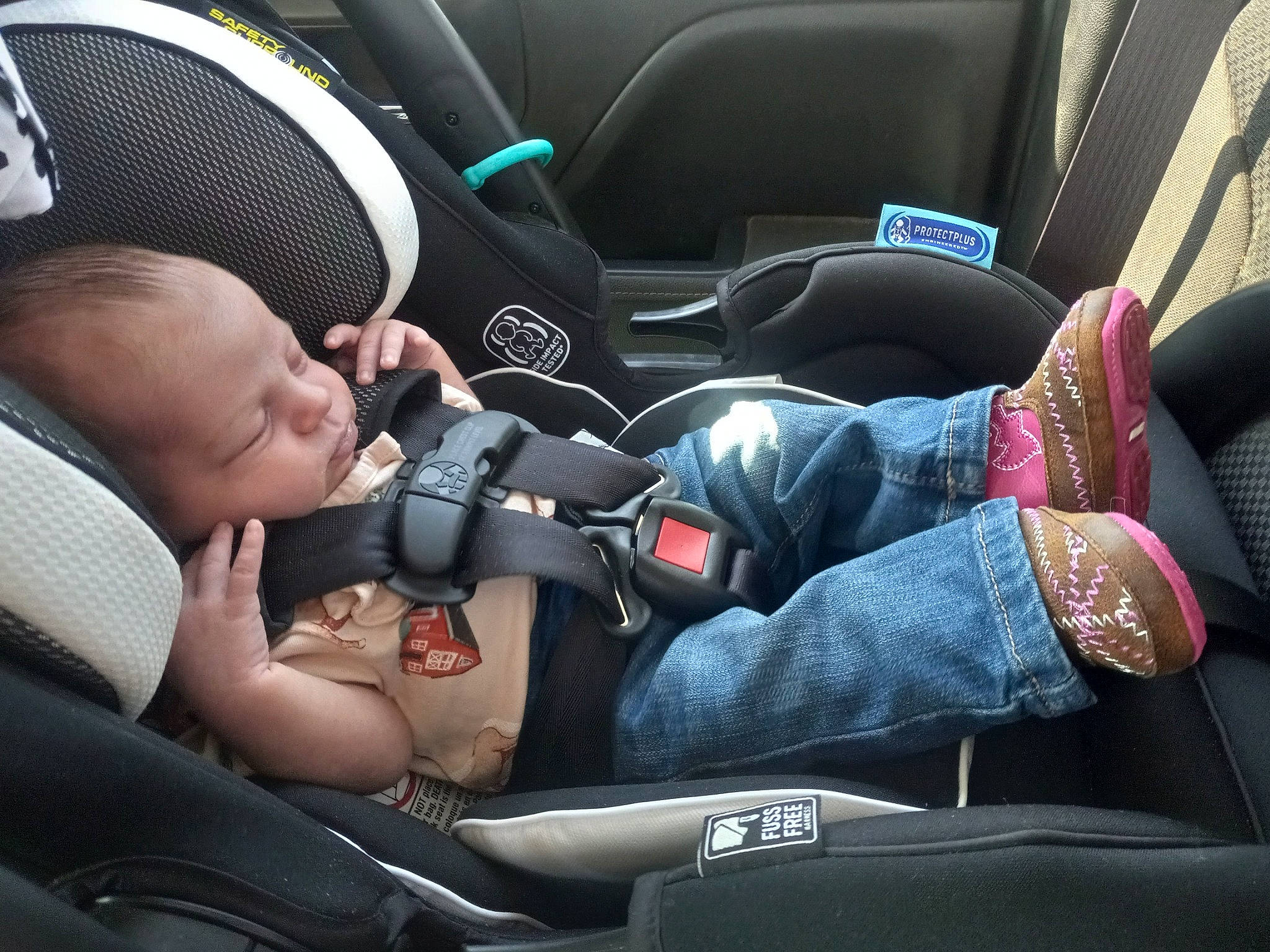 Bonnie joined the competition — help win amazing prizes! auto_part, automotive_design, car, car_seat, car_seat_cover, comfort, family_car, head_restraint, human_body, luxury_vehicle, mode_of_transport, motor_vehicle, person, personal_luxury_car, sitting, steering_part, steering_wheel, toddler, vehicle, vehicle_door