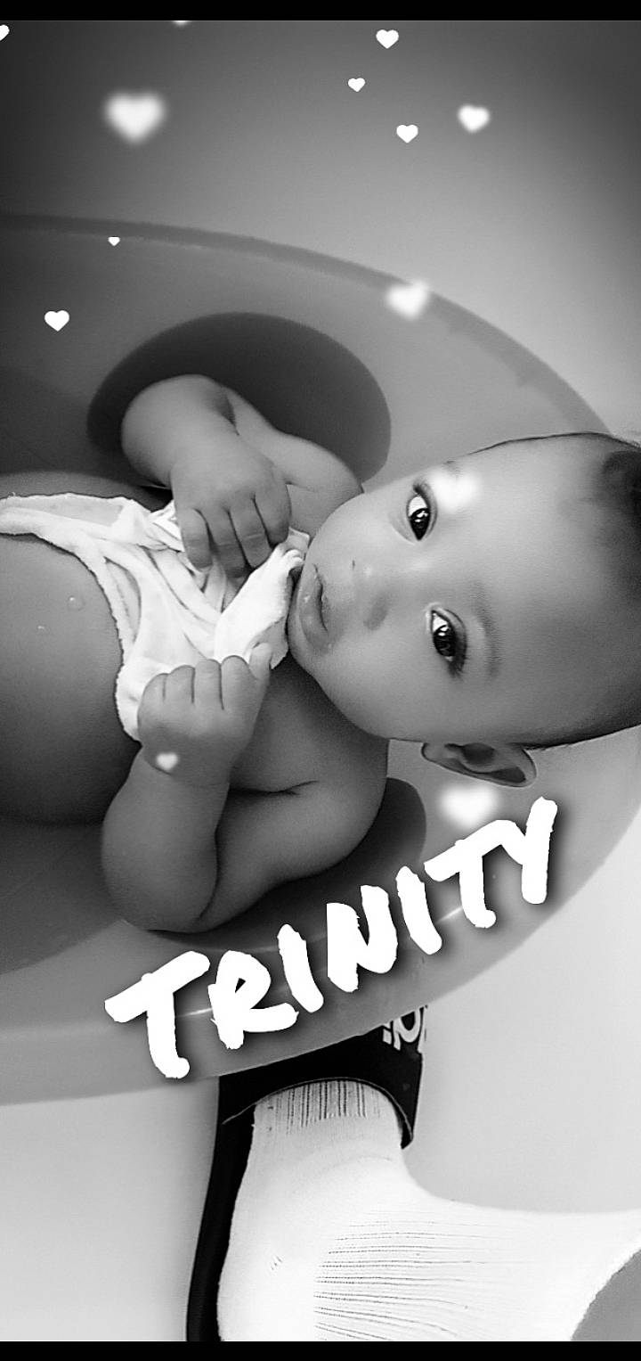 Trinity joined the competition — help win amazing prizes! abdomen, baby, baby_products, beauty, black_and_white, cheek, chest, child, eyelash, flash_photography, font, gesture, happy, monochrome, monochrome_photography, person, photo_caption, portrait_photography, stock_photography, toddler