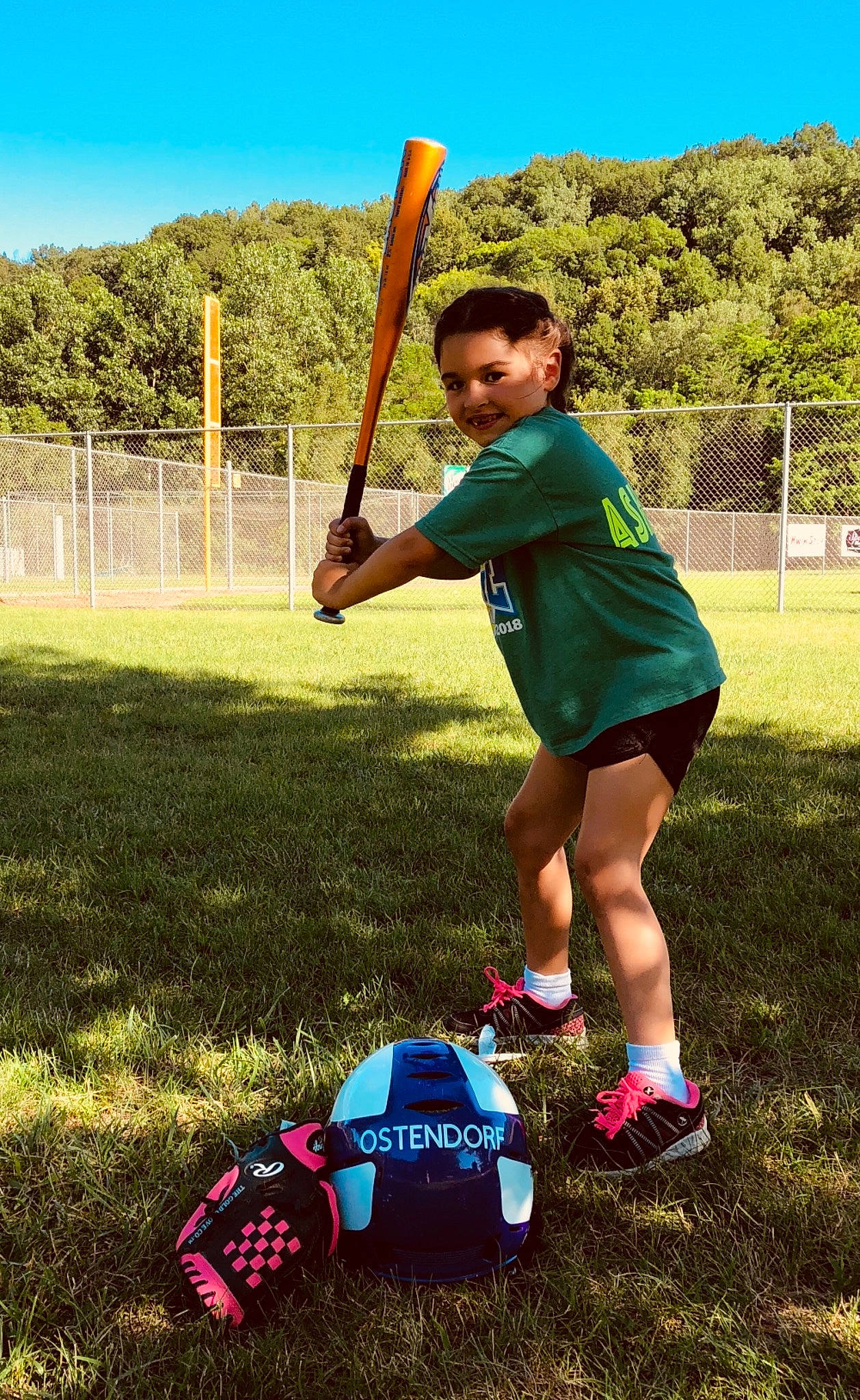 Ashlynn is registered to the contest to win money with this photo: ball, ball_game, blue, competition_event, fun, grass, green, joy, leisure, person, plant, play, player, public_space, recreation, sports, sports_equipment, sports_training, summer, team_sport