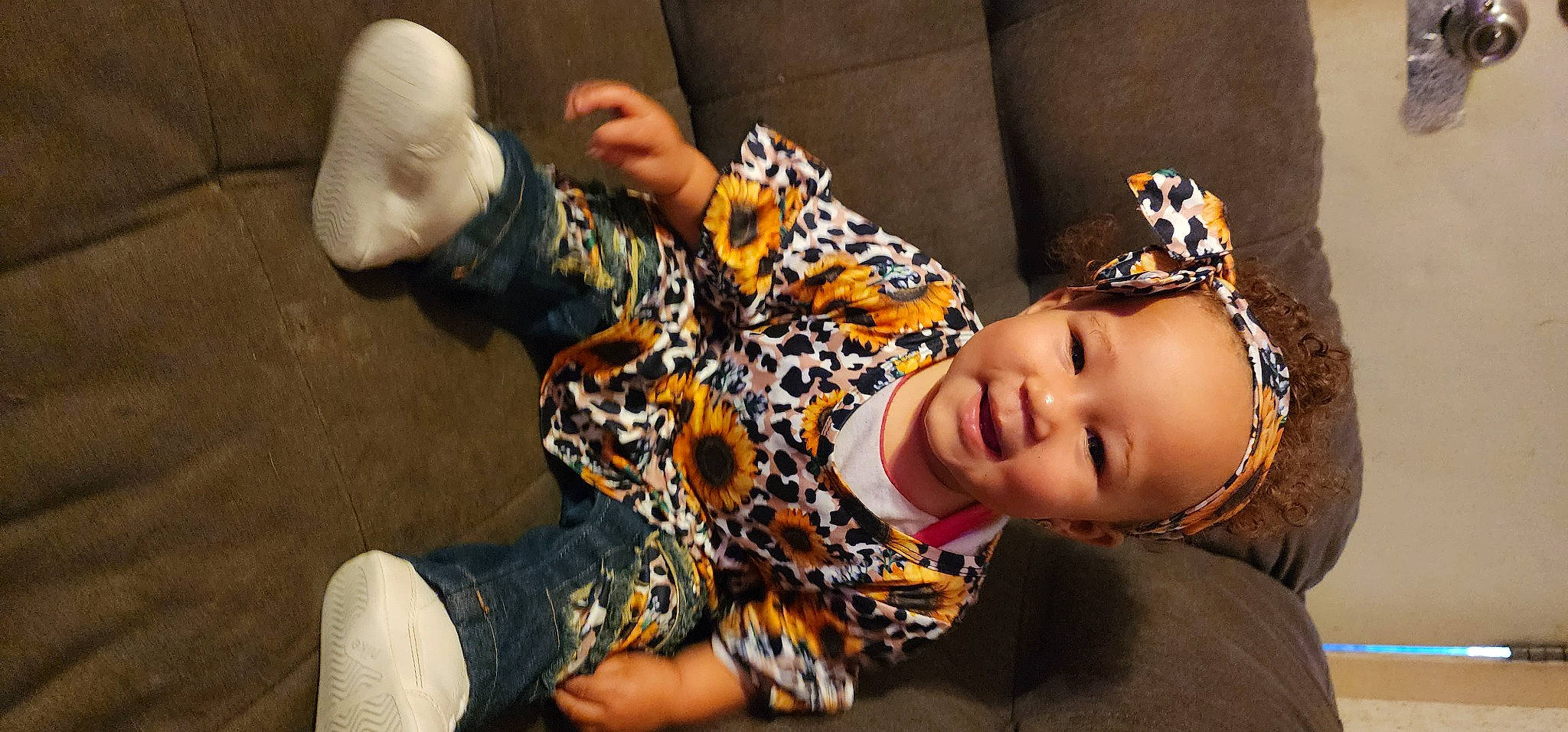 Alana joined the competition — help win amazing prizes! black_hair, child, comfort, event, eye, fashion_design, flash_photography, fun, fur, happy, human_leg, jeans, joy, leg, pattern, person, plant, sitting, smile, sunglasses