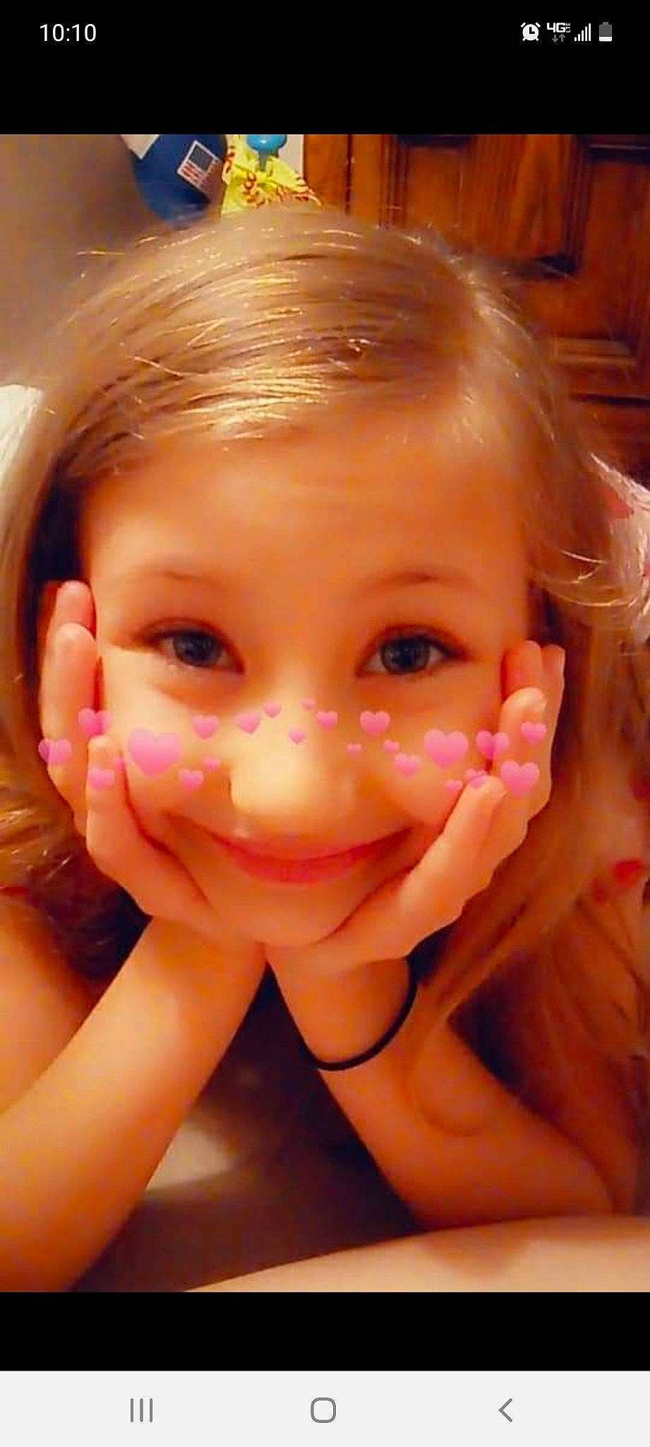 Brooklynn joined the competition — help win amazing prizes! bathing, blond, cheek, chest, chin, close_up, dress, ear, eyebrow, eyelash, gesture, happy, iris, jaw, joy, lip, long_hair, mouth, nose, person
