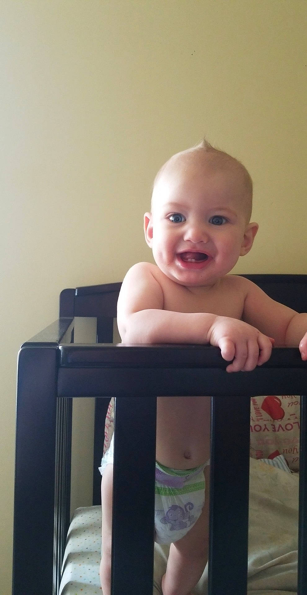 Walter joined the competition — help win amazing prizes! abdomen, arm, cheek, child, day, ear, eye, finger, furniture, hand, infant, leg, muscle, person, product, sitting, skin, standing, toddler