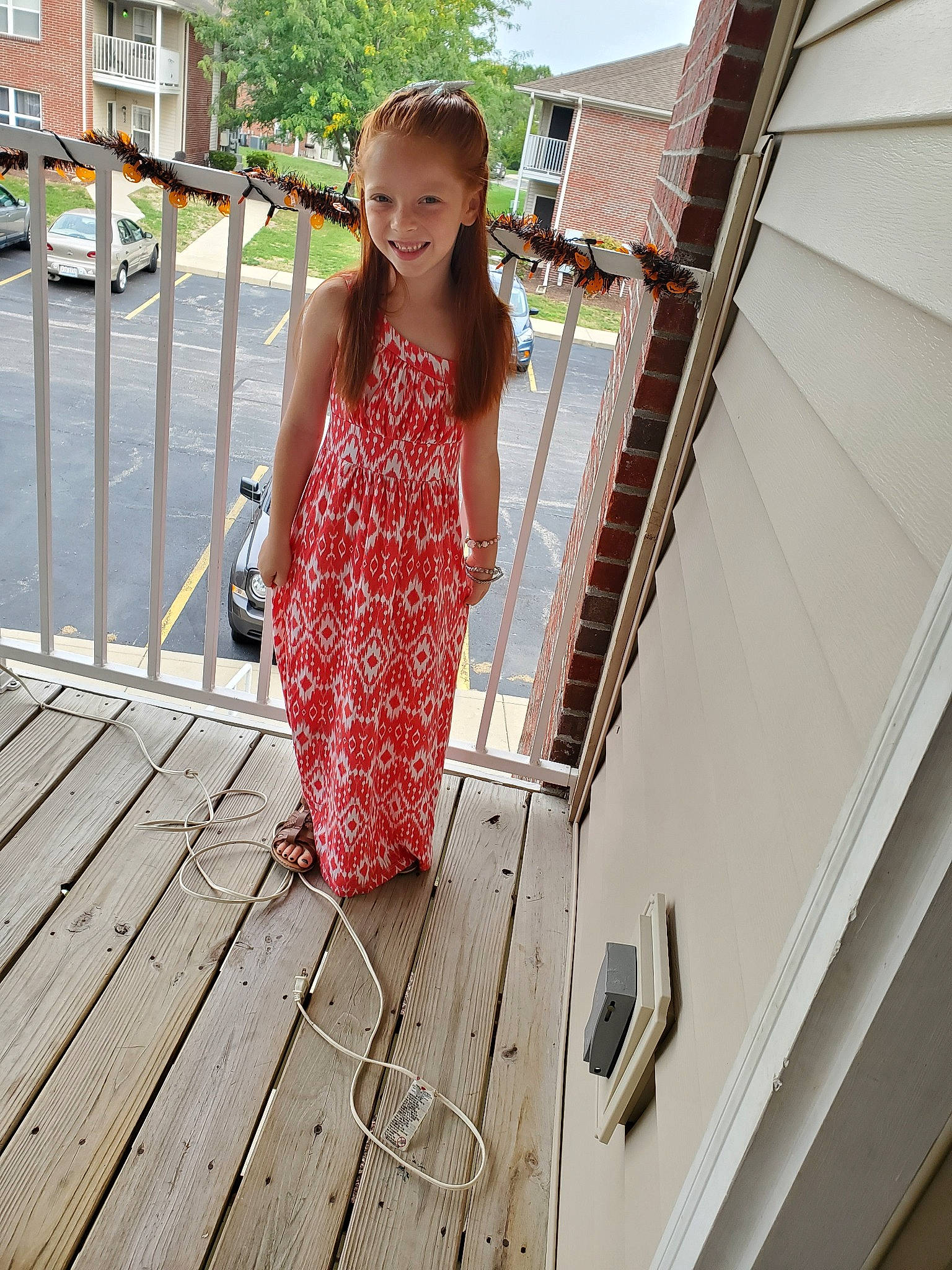 Alizé joined the competition — help win amazing prizes! beauty, child, child_model, clothing, dress, fashion, joy, leg, pattern, peach, person, photography, pink, summer, vacation, waist