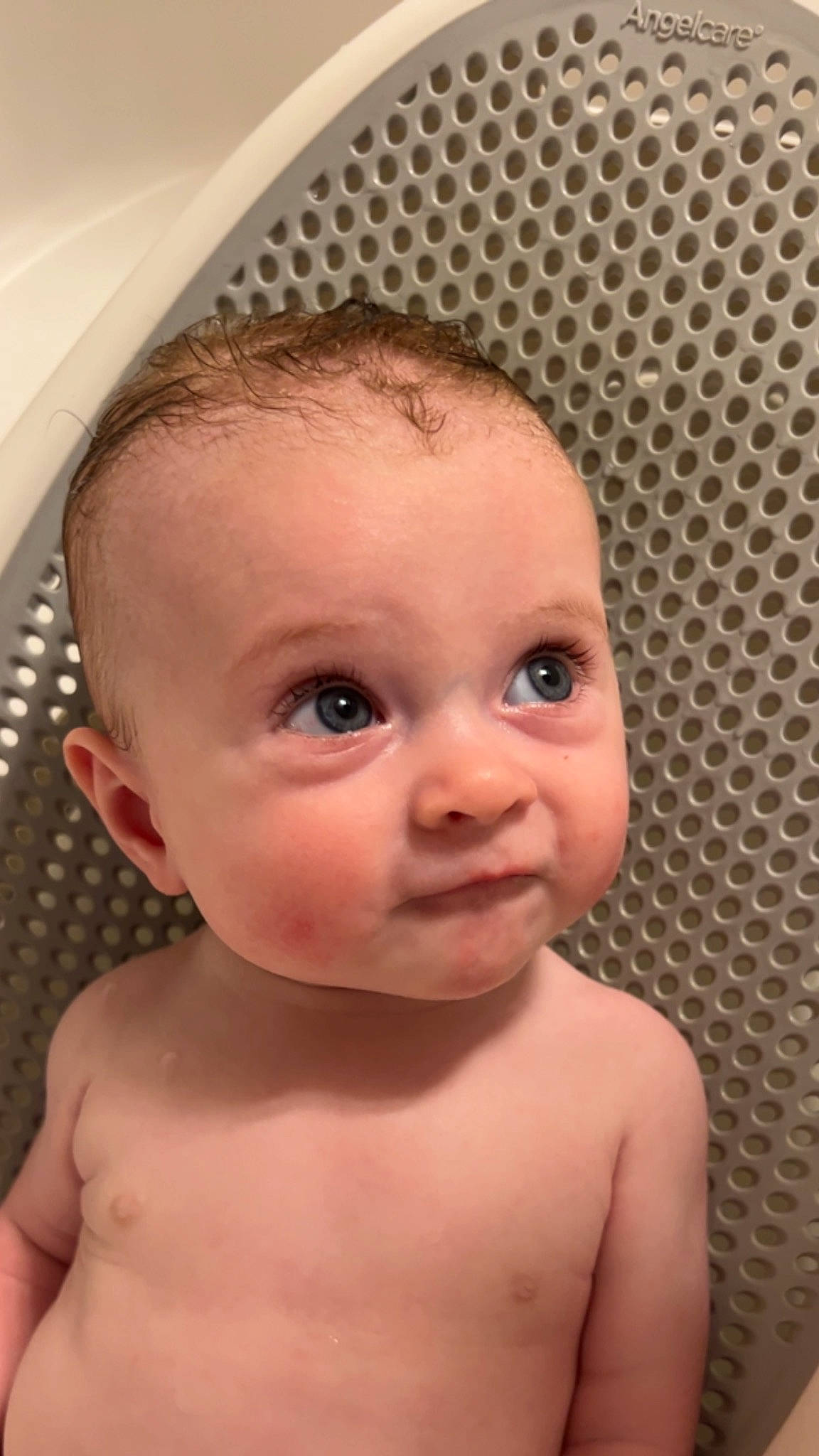Evangeline joined the competition — help win amazing prizes! baby, bathing, black_hair, cheek, chest, chin, ear, eye, eyebrow, eyelash, forehead, iris, jaw, lip, mouth, neck, nose, organ, person, skin