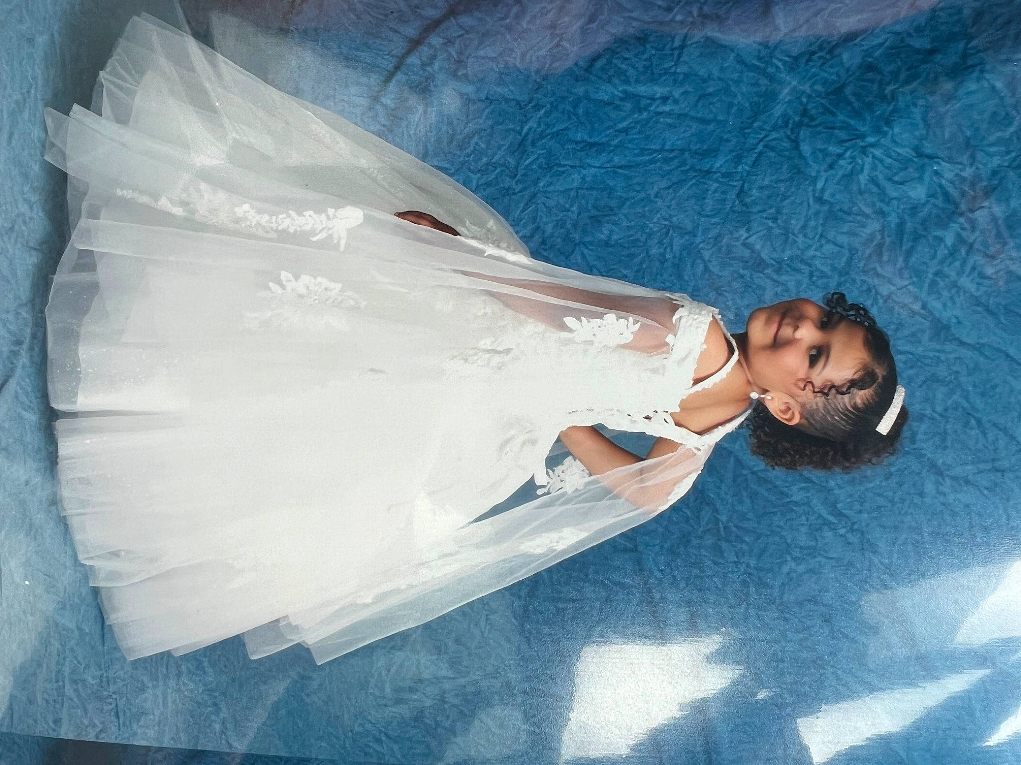 Kamryn is registered to the contest to win money with this photo: arm, bridal_accessory, bridal_clothing, bridal_veil, bride, dress, elbow, embellishment, event, fashion_design, flash_photography, gesture, gown, hair, hand, happy, human_body, joy, person, shoulder