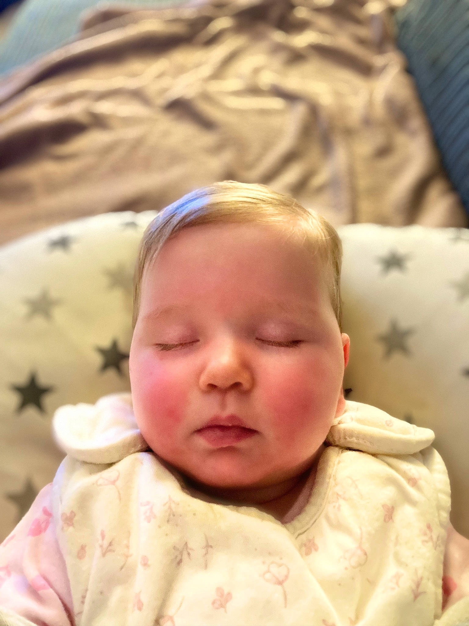 Amari joined the competition — help win amazing prizes! baby, baby_toddler_clothing, cheek, child, collar, comfort, eye, face, happy, head, iris, linens, lip, mouth, nose, person, skin, sleeve, smile, textile