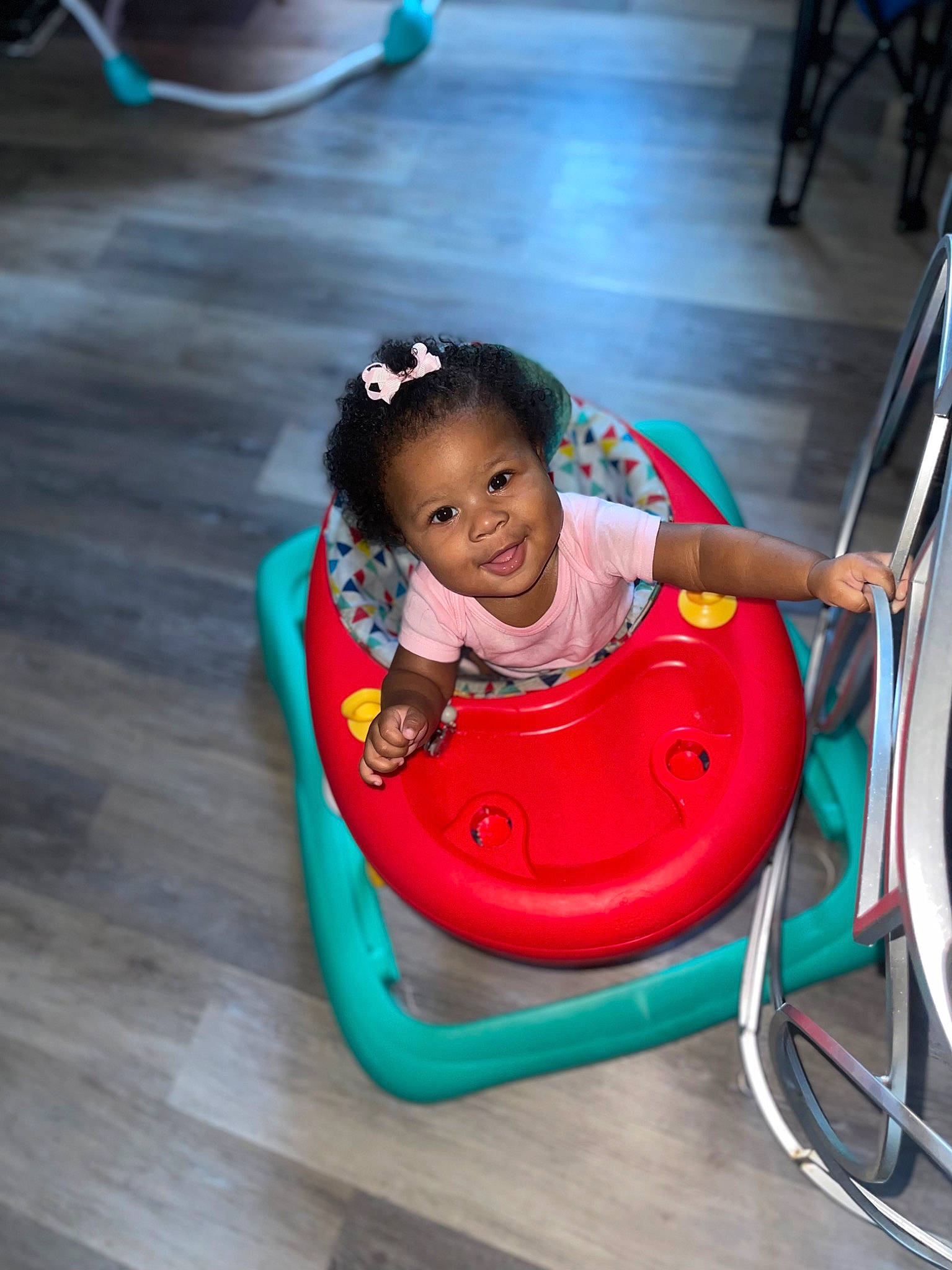 Skylar joined the competition — help win amazing prizes! automotive_tire, baby_products, child, city, comfort, electric_blue, event, facial_expression, flooring, fun, happy, joy, leisure, magenta, person, play, recreation, sitting, skin, smile