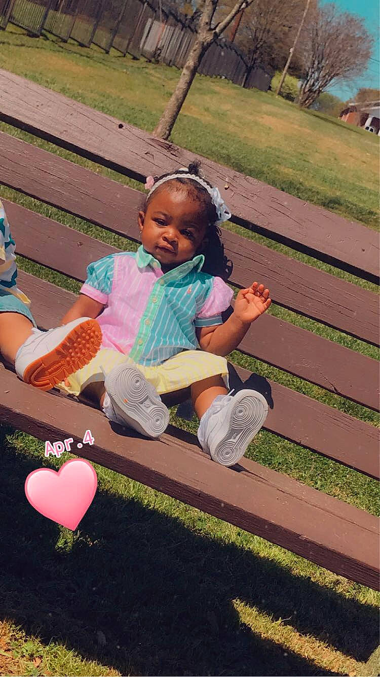 Kamiya joined the competition — help win amazing prizes! balloon, child, facial_expression, fun, grass, hand, happy, lawn, leaf, leisure, outdoor_play_equipment, people_in_nature, person, pink, plant, play, public_space, recreation, sitting, toddler