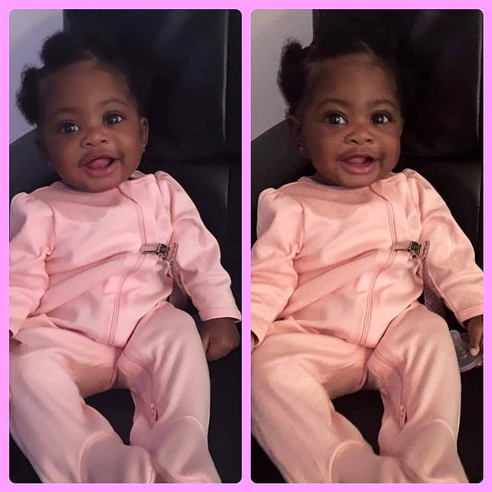 Lyra joined the competition — help win amazing prizes! baby, cheek, child, collage, face, facial_expression, fun, happy, head, human, lip, outerwear, person, photography, pink, product, sitting, skin, sleeve, smile