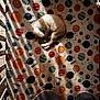 Shenron is registered to the contest to win money with this photo: cat, sleeping, bedspread, planets, space_theme, rocket, sun, jupiter, saturn, earth, venus, neptune, pluto, indoor, shadow, furniture, chair, colorful, pattern, cozy