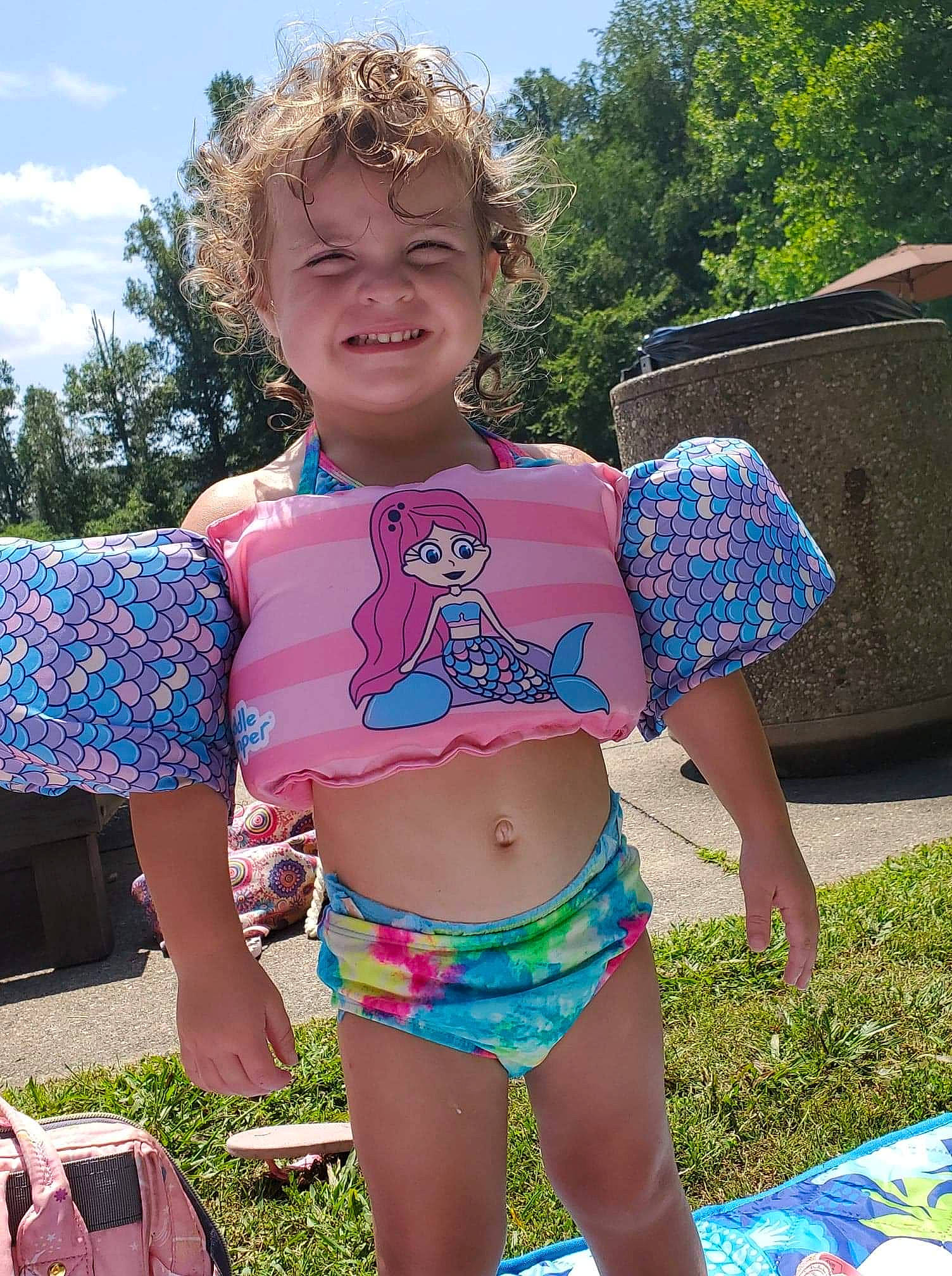 Karleyy joined the competition — help win amazing prizes! abdomen, child, fun, joy, leg, leisure, navel, person, shorts, smile, summer, swimsuit_top, swimwear, thigh, top, trunks, undergarment, vacation