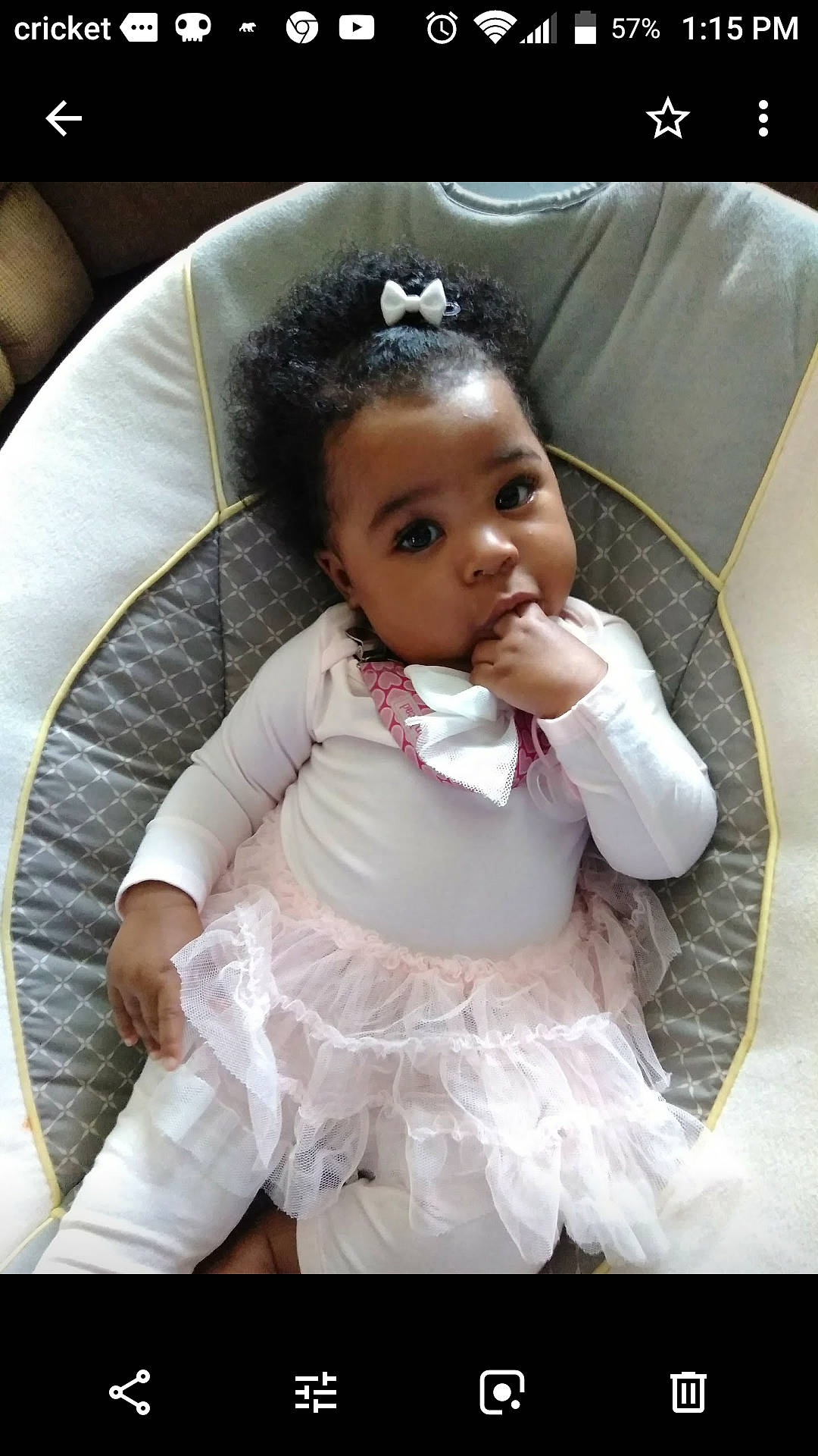 Kaci joined the competition — help win amazing prizes! baby, black_hair, cheek, child, child_model, formal_wear, nose, person, photography, toddler