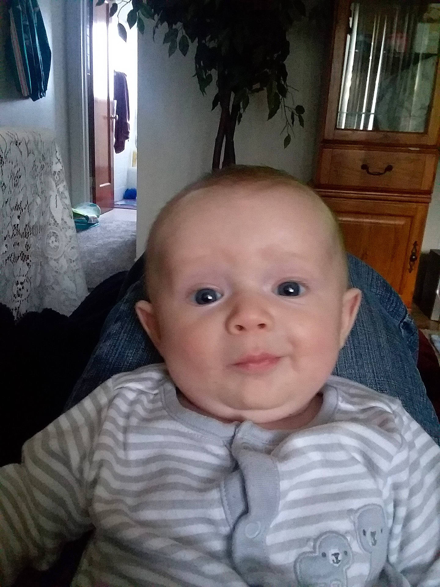 Aiden Elwood Bartram joined the competition — help win amazing prizes! boy, cheek, child, chin, day, ear, eye, eyebrow, face, forehead, hair, head, human_hair_color, infant, mouth, nose, person, product, skin, toddler