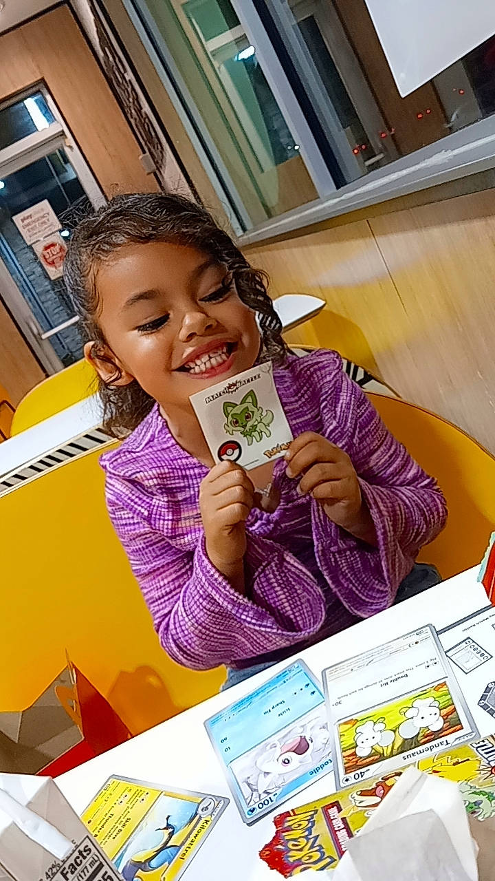 Da'Lylah joined the competition — help win amazing prizes! advertising, artist, child, fun, gadget, gesture, happy, joy, junk_food, magenta, person, play, purple, recreation, room, selfie, smile, sweetness, t_shirt, toddler