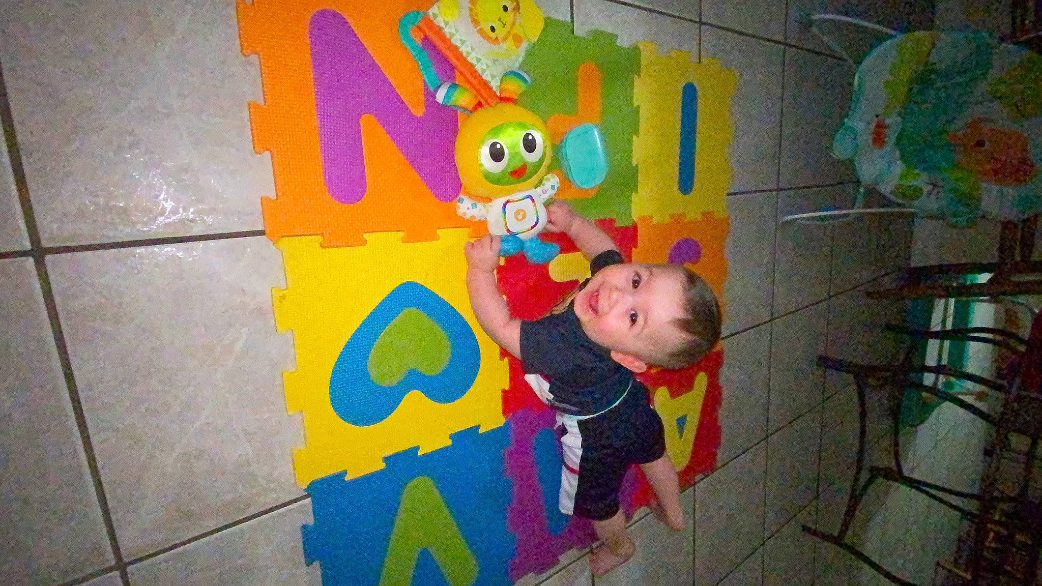 Emanuel joined the competition — help win amazing prizes! art, child, concrete, flooring, font, fun, happy, illustration, joy, leisure, mural, paint, pattern, person, play, road_surface, room, toddler, tree, visual_arts