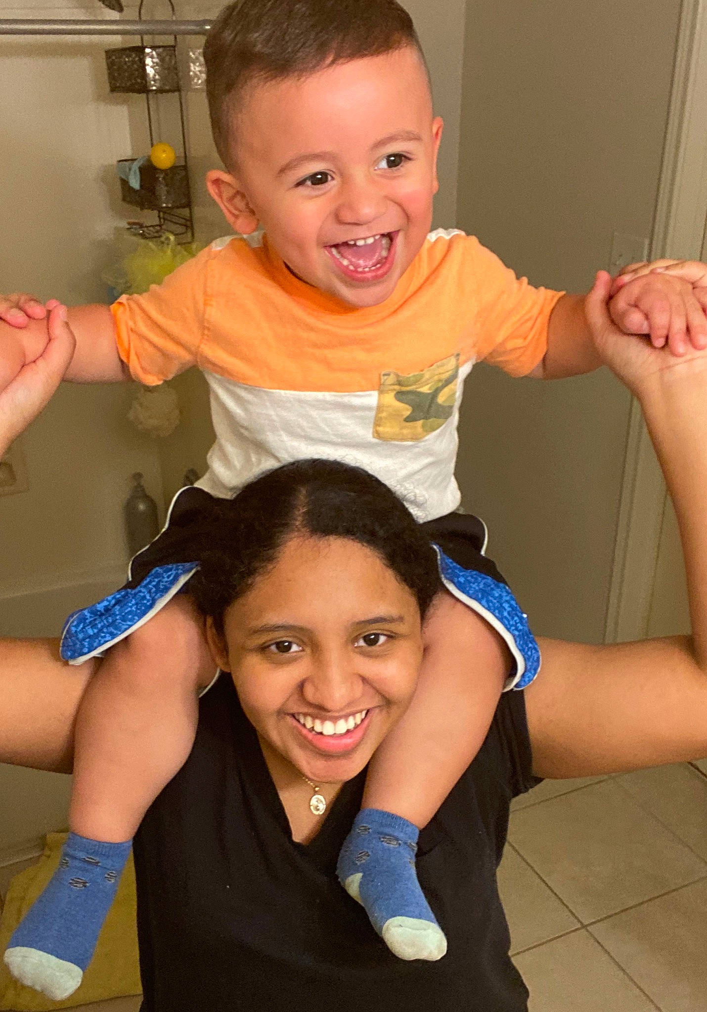 Brayson is registered to the contest to win money with this photo: child, fun, gesture, happy, joy, person, smile, tooth