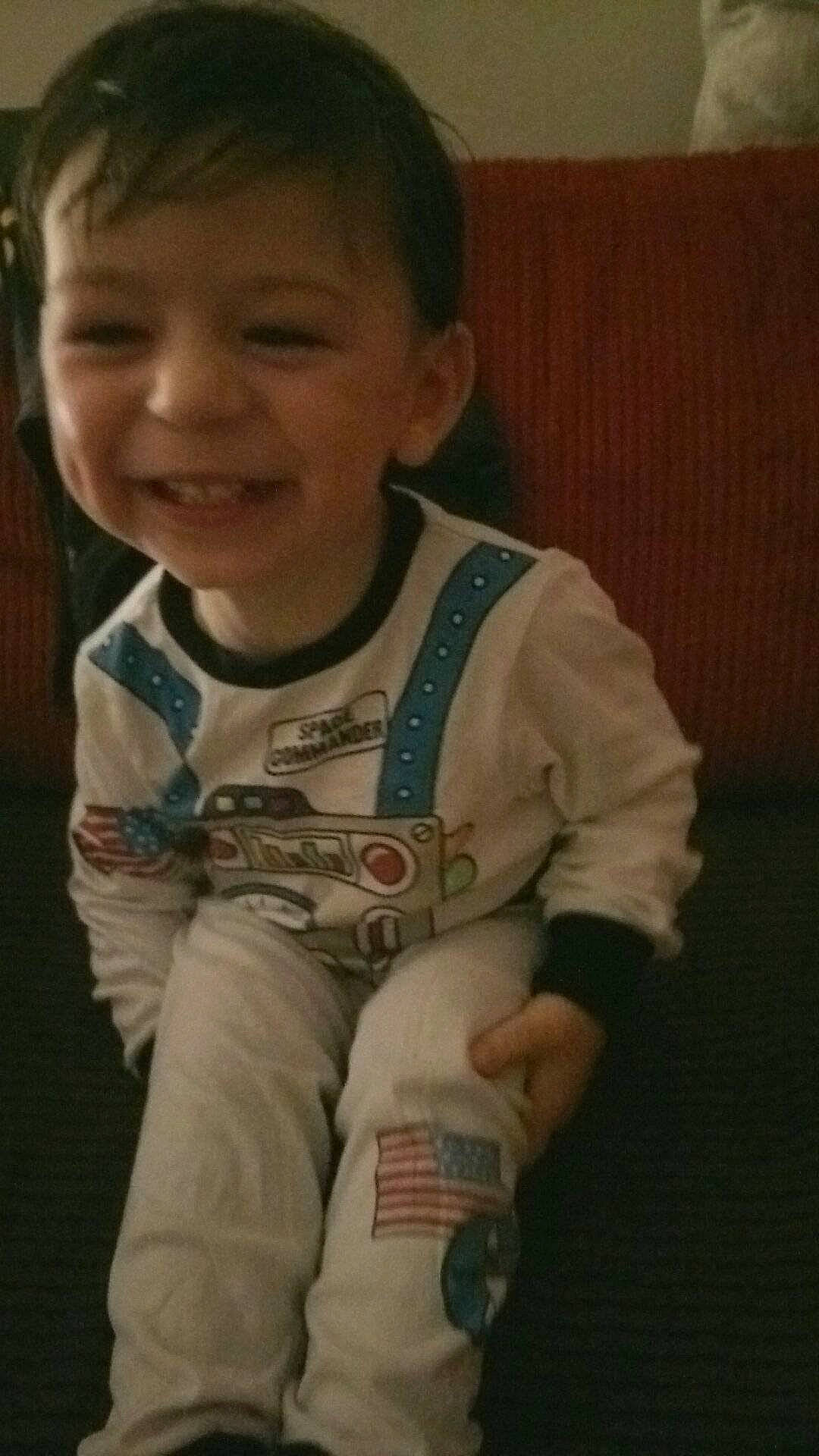 Jakub is registered to the contest to win money with this photo: baby, baby_toddler_clothing, cheek, chin, comfort, elbow, face, facial_expression, flooring, fun, happy, joy, mouth, nose, person, skin, sleeve, smile, standing, t_shirt