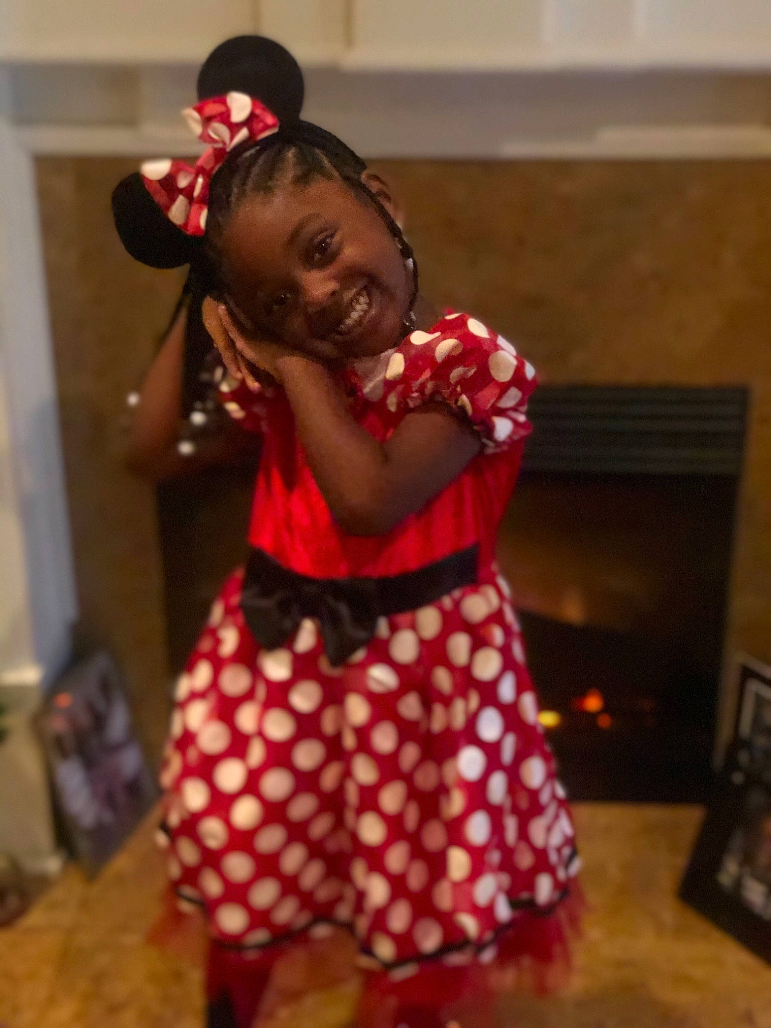 Aubri joined the competition — help win amazing prizes! child, dance, design, dress, joy, pattern, performing_arts, person, polka, polka_dot, toddler
