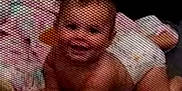 Natalie joined the competition — help win amazing prizes! baby, diaper, crawling, playpen, mesh, blanket, toy, video_call, adult, smile, face, indoor, child, person, screen, technology, filter, happy, casual, communication
