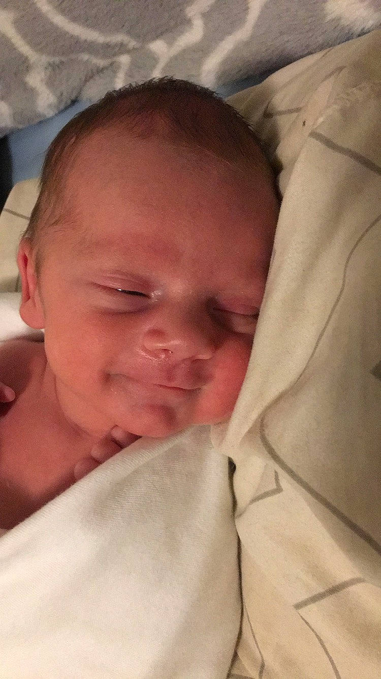 Brett joined the competition — help win amazing prizes! baby, bedtime, birth, cheek, child, childbirth, chin, ear, eye, face, forehead, head, lip, mouth, muscle, neck, nose, person, skin, sleep