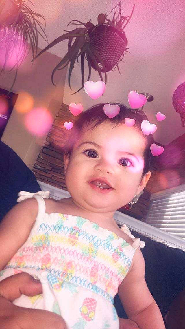 Reyna joined the competition — help win amazing prizes! beauty, cheek, child, ear, face, fun, hair_accessory, happy, head, magenta, person, pink, skin, smile, toddler