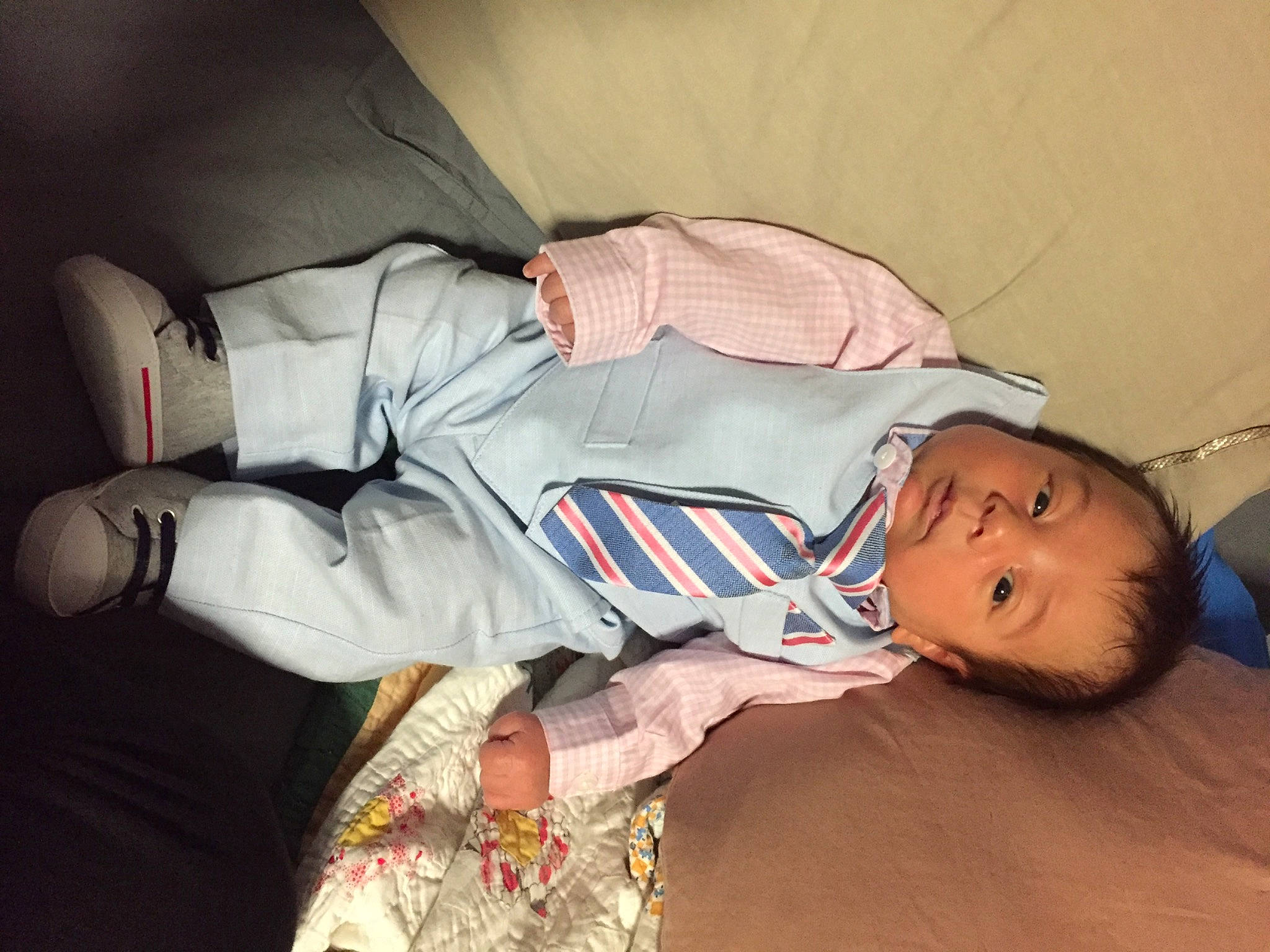 Fayezen is registered to the contest to win money with this photo: baby, bedtime, birth, child, comfort, gesture, human, leg, nap, person, sleep, toddler