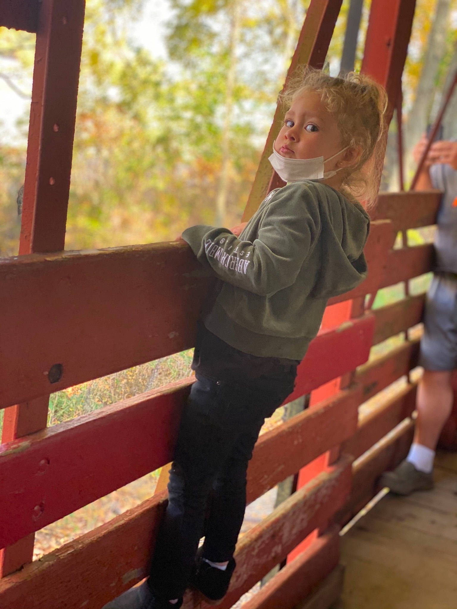 Viviana is registered to the contest to win money with this photo: beauty, blond, brown_hair, fun, grass, happy, hardwood, leisure, orange, outdoor_play_equipment, people_in_nature, person, recreation, sitting, standing, swing, tints_and_shades, toddler, tree, wood