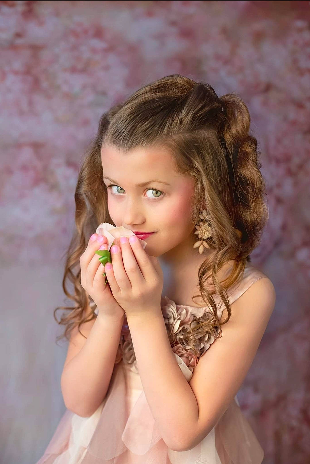 Charlette joined the competition — help win amazing prizes! beauty, dress, eye, eyelash, flash_photography, flower, fruit, gesture, hair, hairstyle, hand, happy, lip, neck, people_in_nature, person, petal, pink, plant, skin