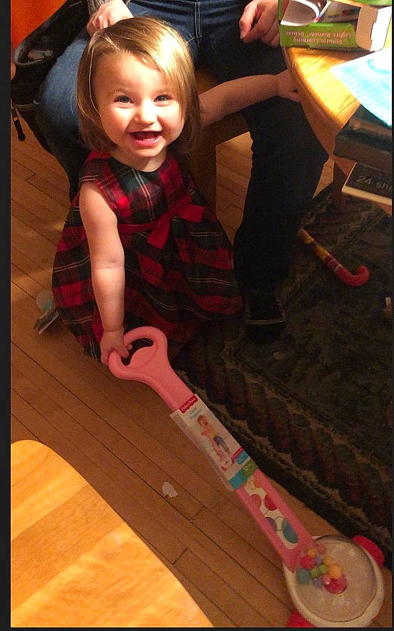 Alexis joined the competition — help win amazing prizes! child, joy, long_hair, person, play, toddler