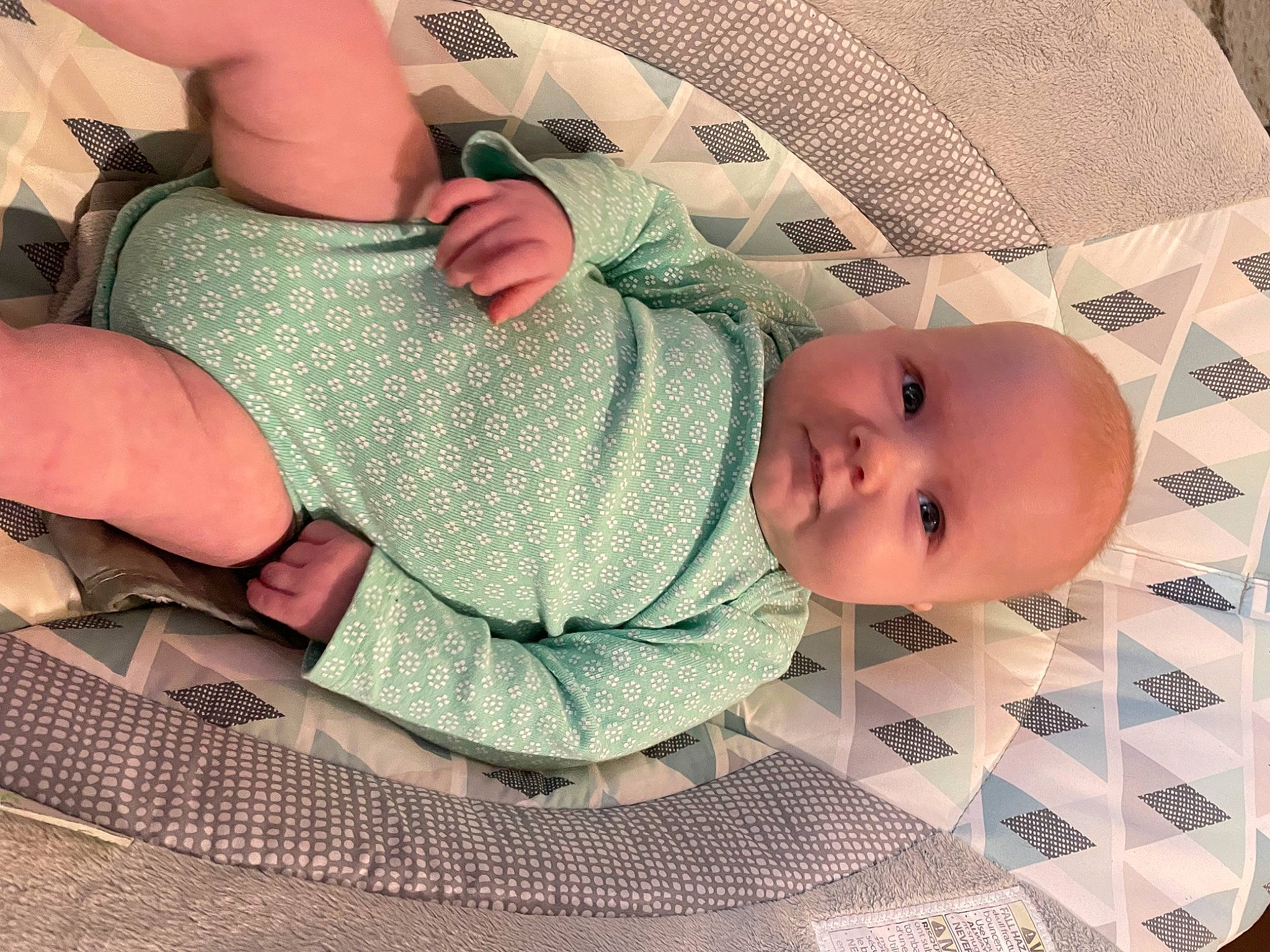 Raelynn joined the competition — help win amazing prizes! baby, baby_safety, baby_toddler_clothing, beauty, child, comfort, face, finger, hand, head, human_body, linens, mouth, nail, pattern, person, product, skin, sleeve, thumb