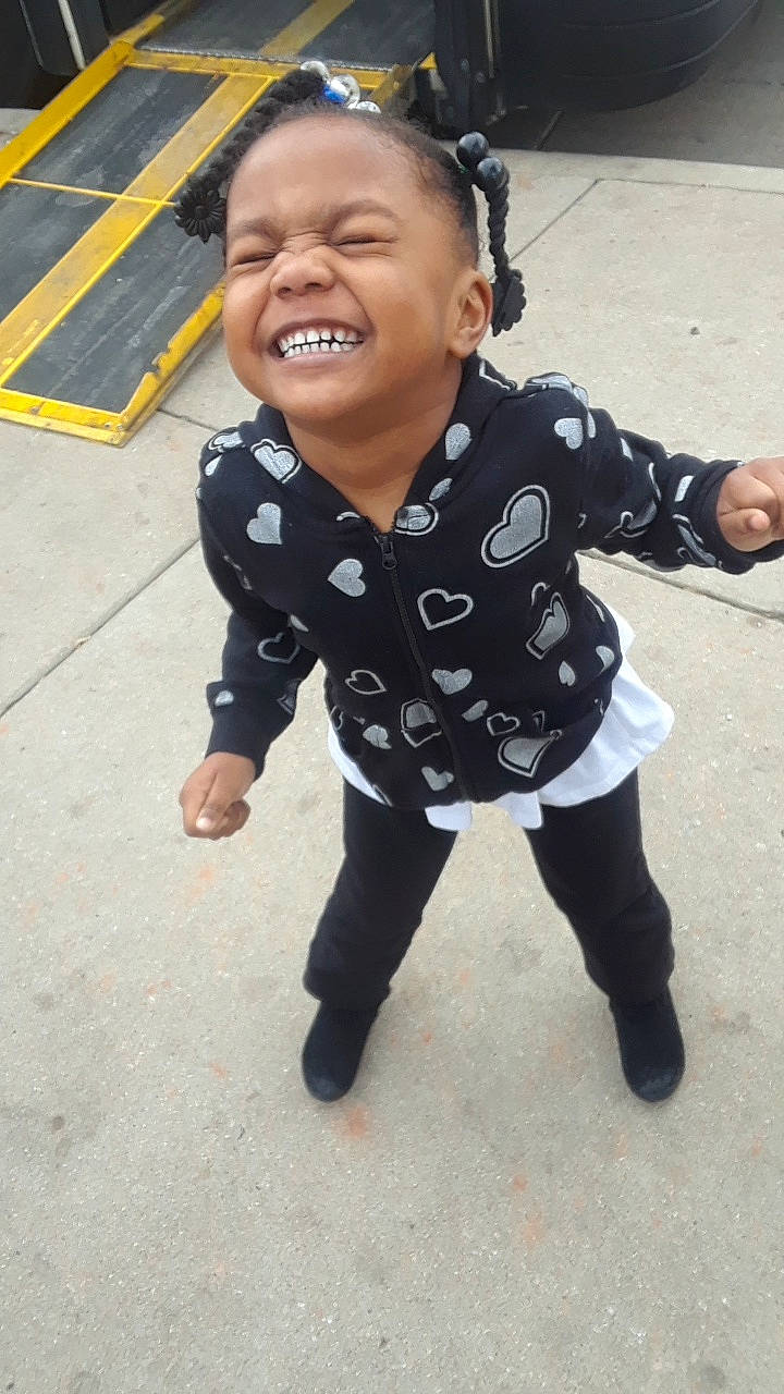 Nia joined the competition — help win amazing prizes! baby, child, cool, facial_expression, fun, happy, head, joy, laugh, outerwear, person, smile, t_shirt, toddler