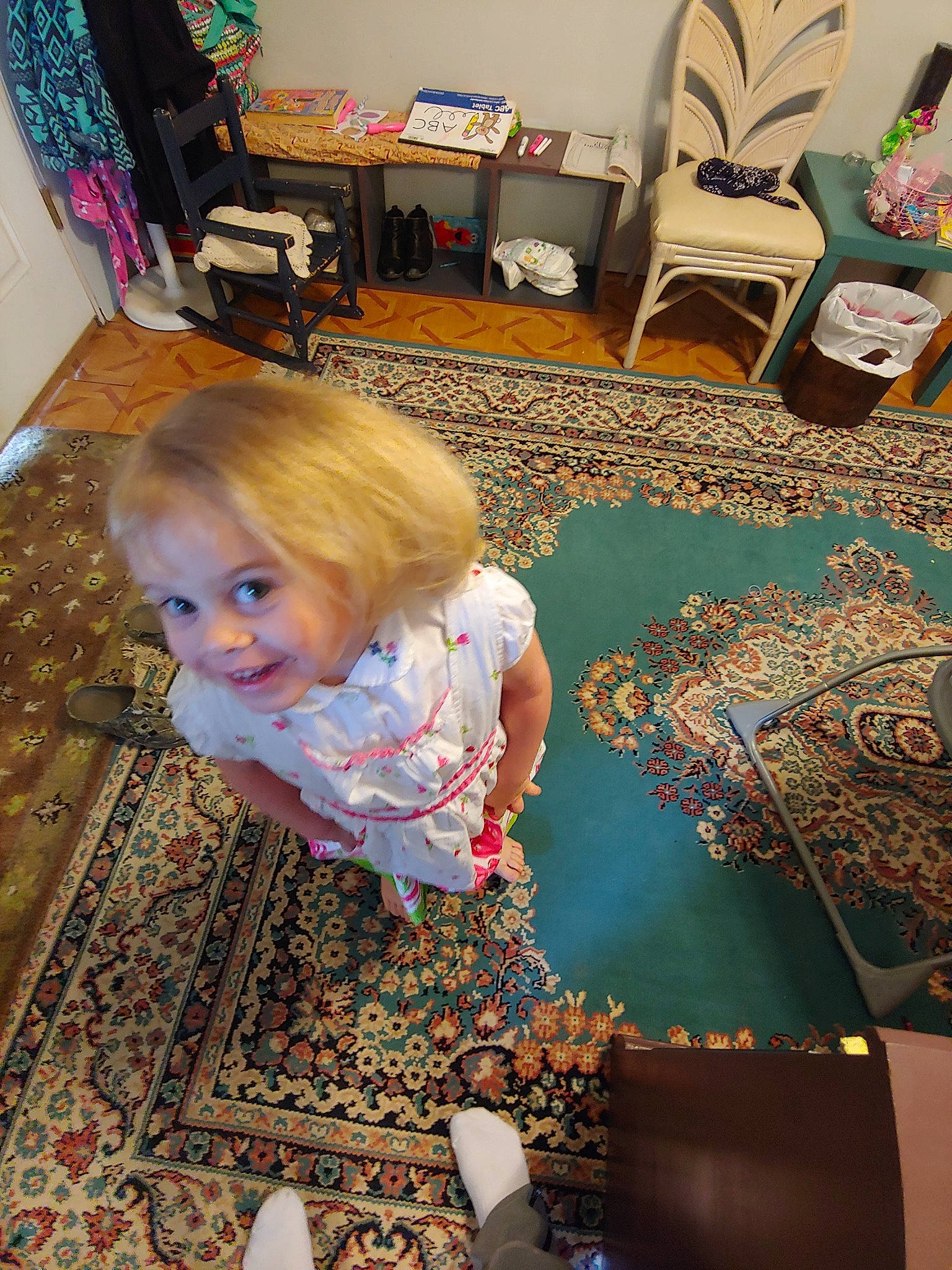 Levi joined the competition — help win amazing prizes! art, baby_toddler_clothing, blue, carpet, child, floor, flooring, fun, green, hardwood, houseplant, iris, pattern, person, photograph, purple, room, smile, snapshot, toddler