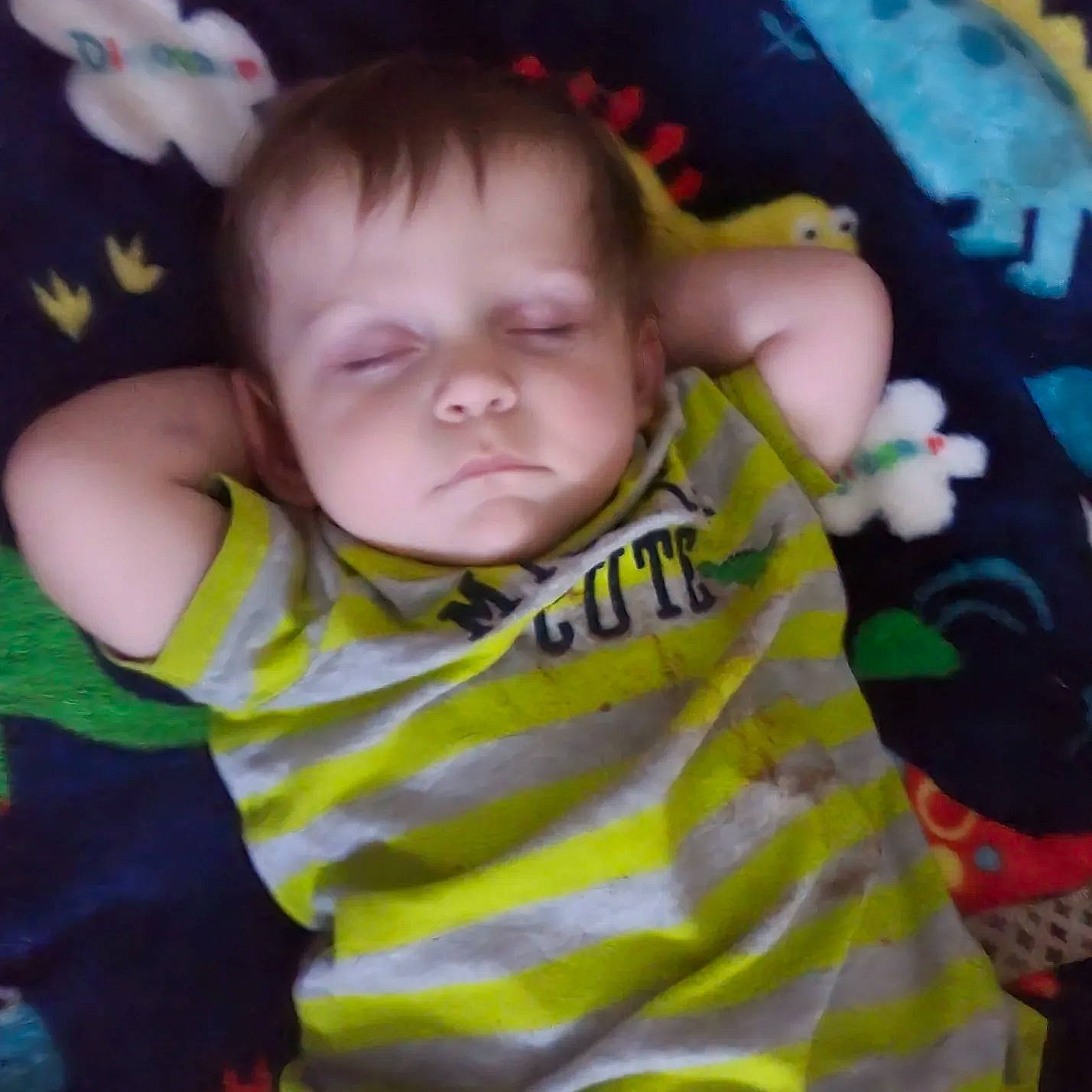 Sidon is registered to the contest to win money with this photo: arm, baby, baby_toddler_clothing, cheek, cool, finger, fun, hairstyle, happy, iris, lip, mammal, mouth, nose, person, skin, sleeve, smile, textile, toddler