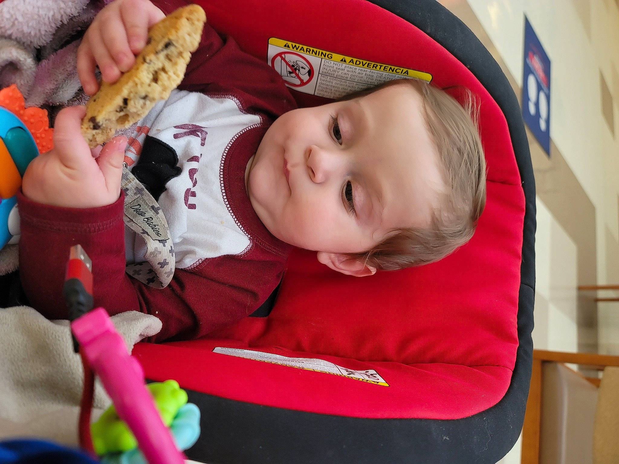 Sidon joined the competition — help win amazing prizes! baby, baby_carriage, baby_products, baby_safety, baby_toddler_clothing, car_seat, cheek, child, comfort, fun, happy, leisure, magenta, person, play, product, sitting, skin, smile, toddler