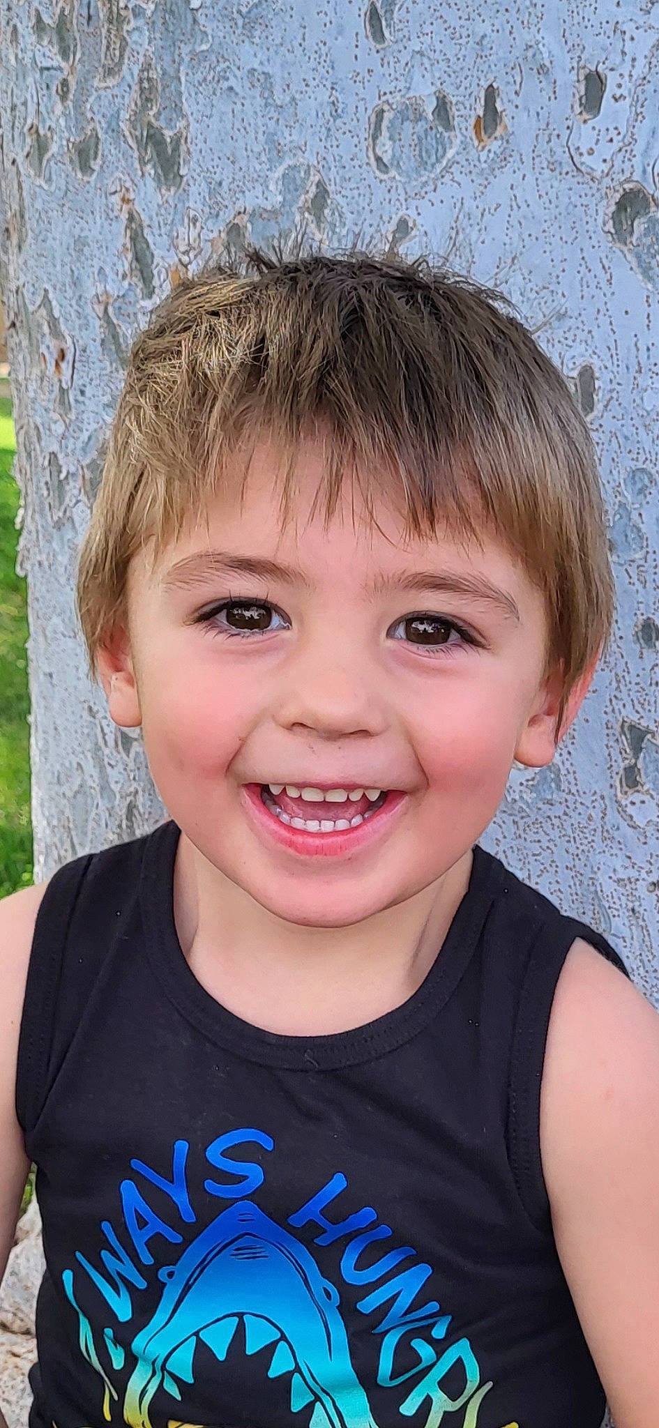 Jaxton is registered to the contest to win money with this photo: cheek, chin, eye, eyebrow, eyelash, face, facial_expression, forehead, hair, hairstyle, happy, head, iris, jaw, joy, lip, neck, nose, person, skin