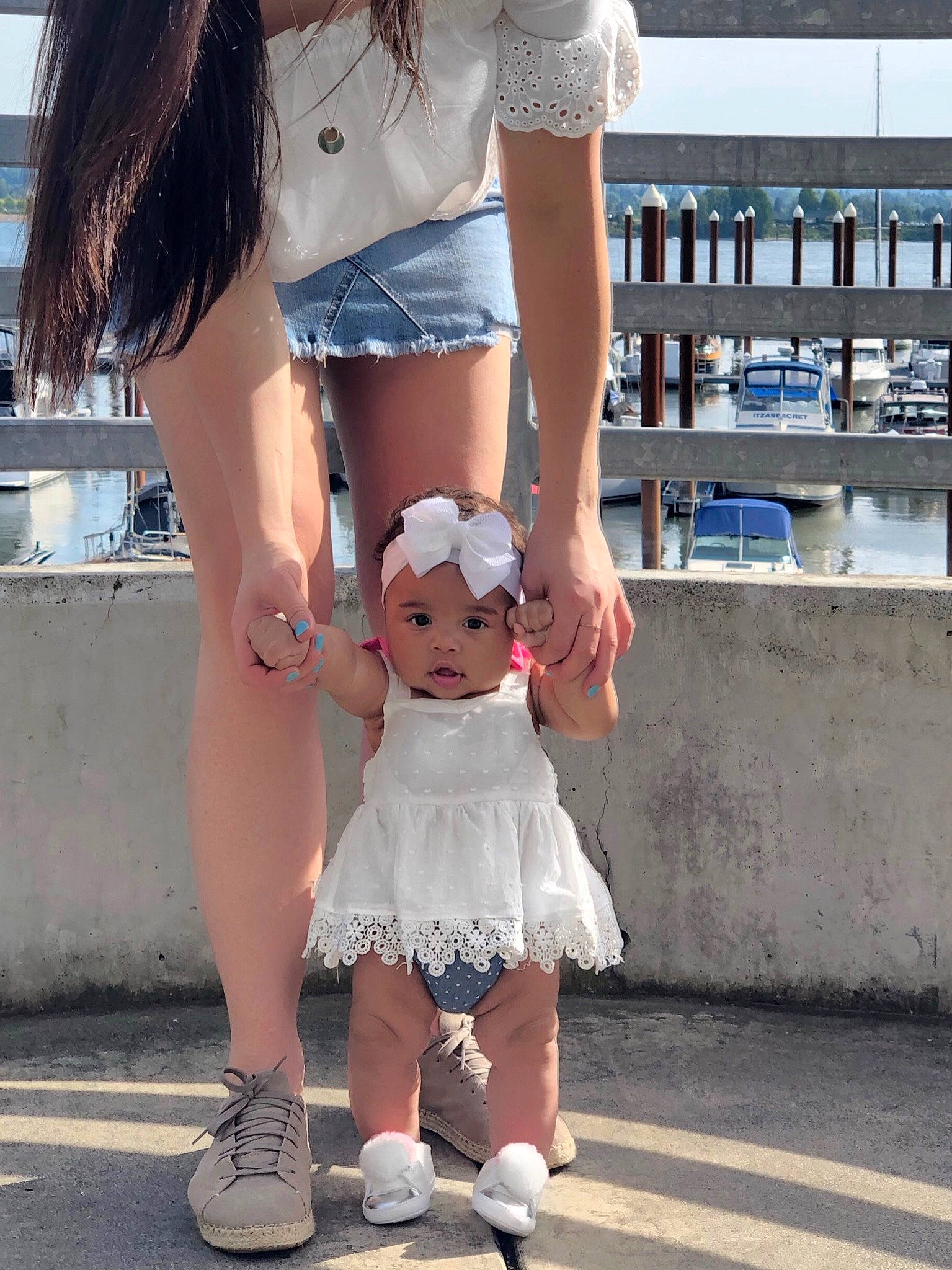 Mayah is registered to the contest to win money with this photo: abdomen, calf, child, fashion, footwear, hip, human_body, human_leg, joint, knee, leg, person, shoe, shorts, snapshot, street_fashion, thigh, toddler, trunk, waist