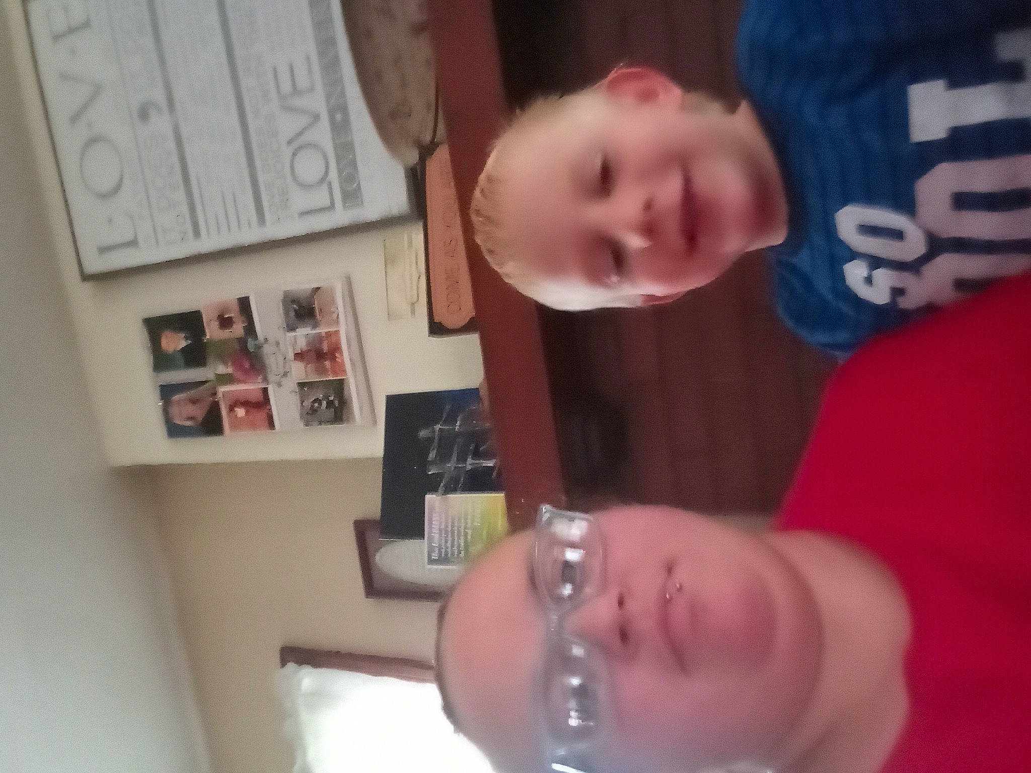 Adam joined the competition — help win amazing prizes! cheek, child, chin, cool, ear, electronic_device, eyebrow, eyelash, face, finger, forehead, fun, head, joy, mouth, nose, organ, person, skin, t_shirt