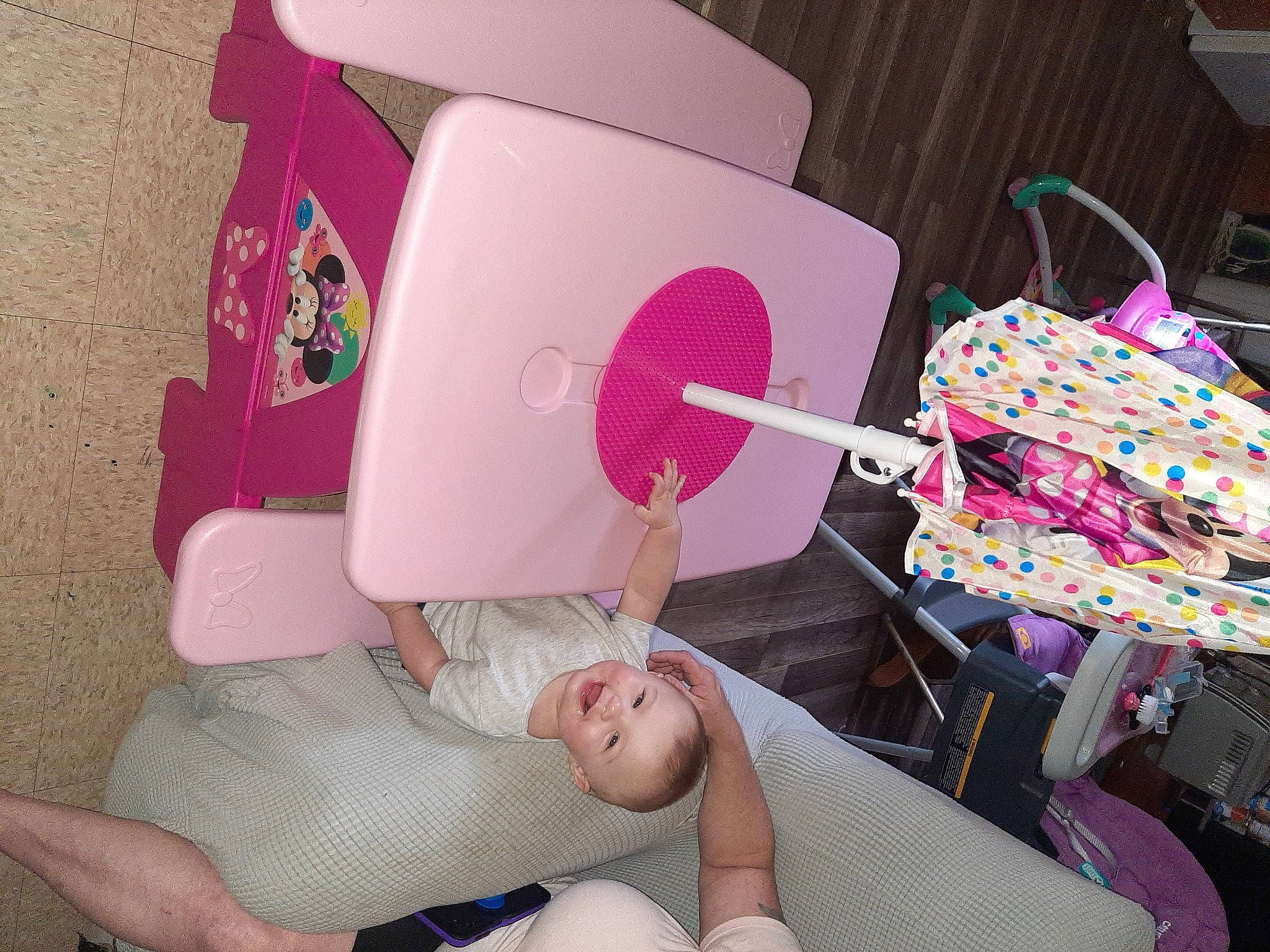 Lillianna joined the competition — help win amazing prizes! chair, comfort, drinkware, event, fashion_accessory, foot, fun, human_leg, joy, knee, magenta, paper, party_supply, pattern, person, pink, purple, room, sitting, textile