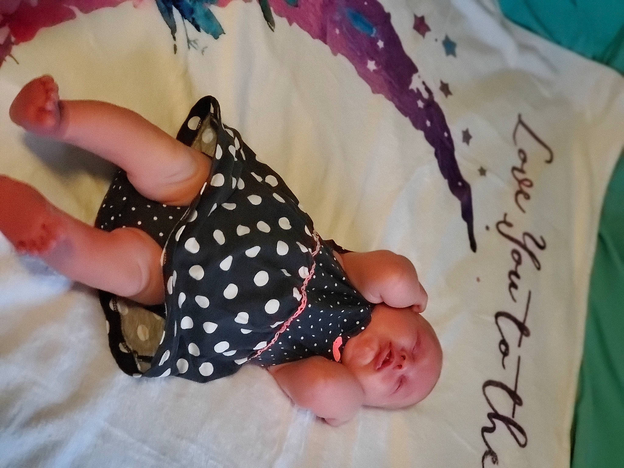 Kyler joined the competition — help win amazing prizes! baby, baby_toddler_clothing, child, design, finger, hand, pattern, person, thumb