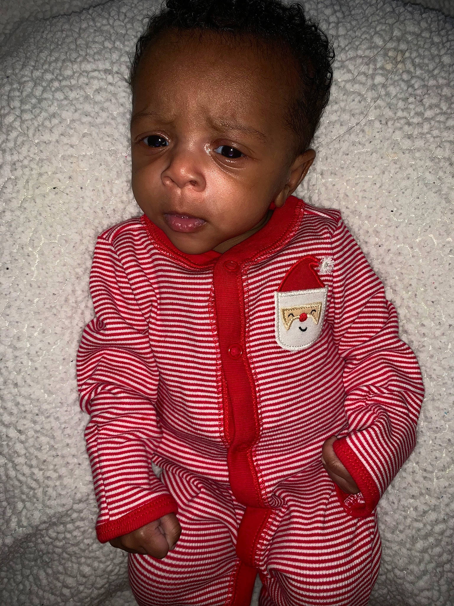 Maziyah is registered to the contest to win money with this photo: baby, baby_toddler_clothing, cheek, child, eye, face, forehead, head, jacket, lip, nose, outerwear, person, pink, red, skin, smile, standing, toddler